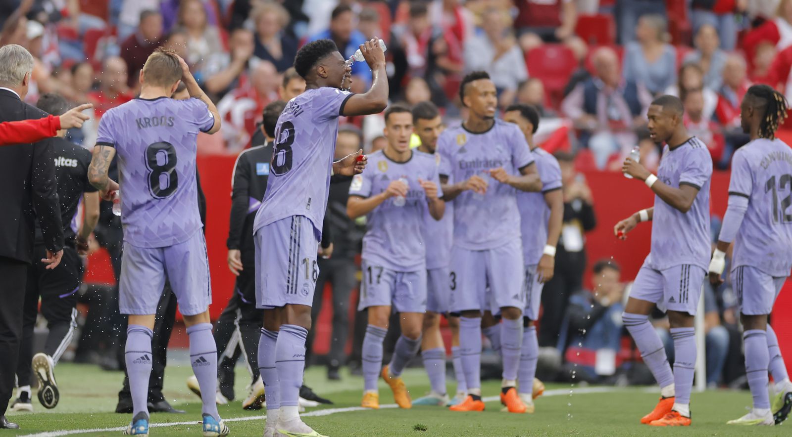 Las imágenes del Sevilla-Madrid