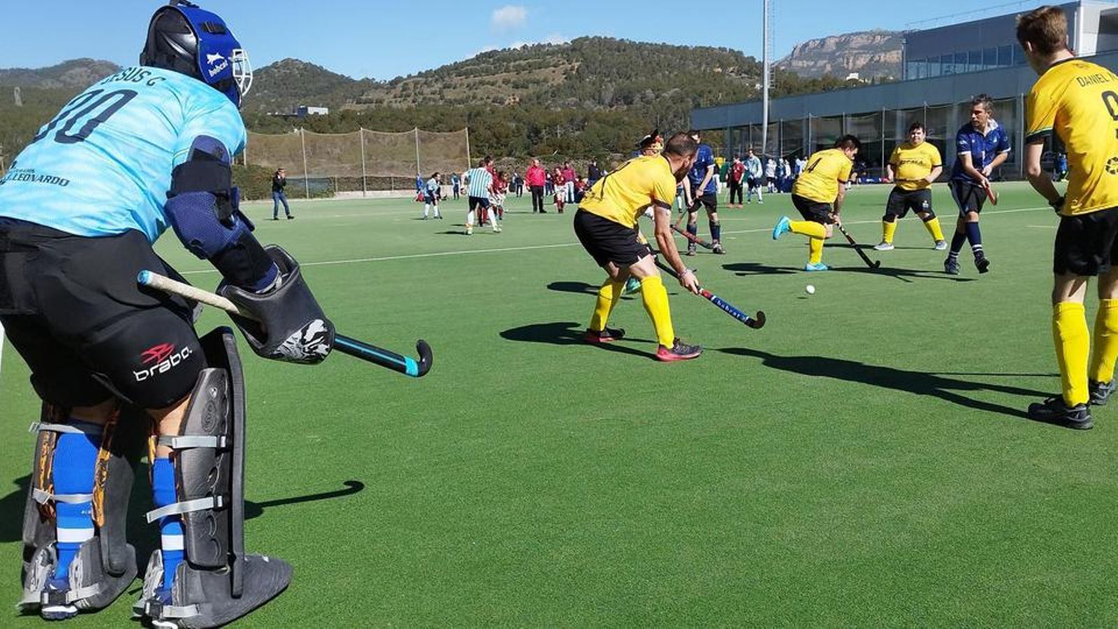 Una de las imáges del equipo en el torneo.