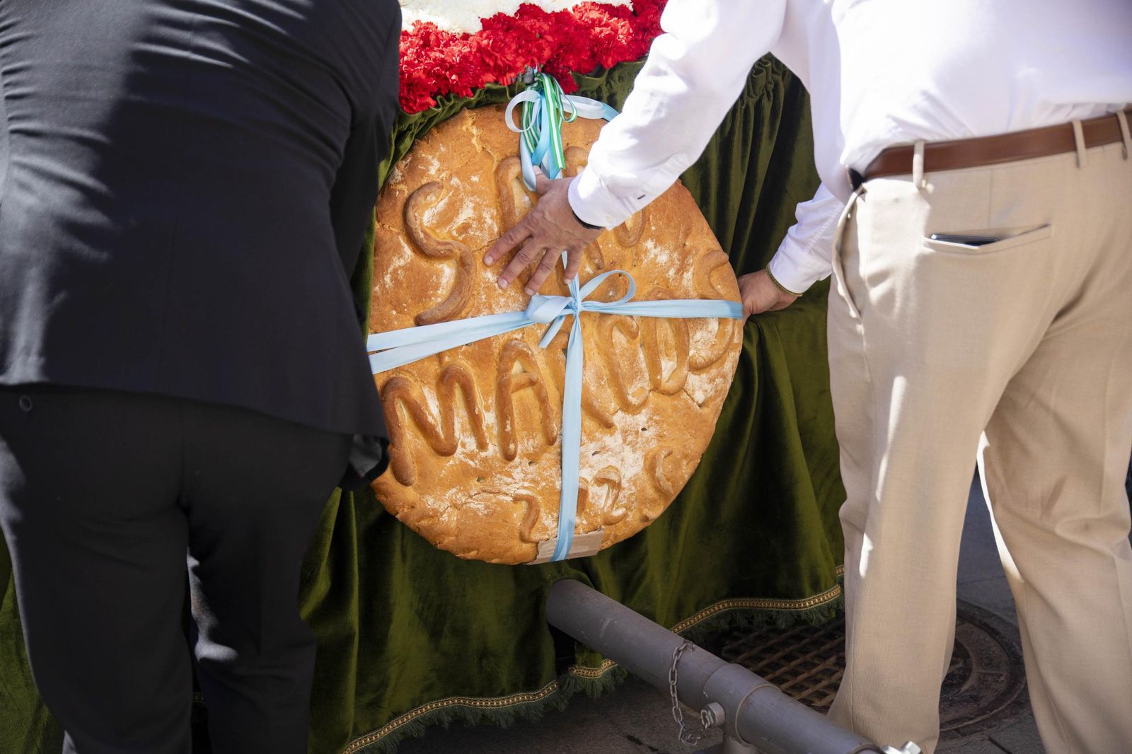 Las imágnes de la misa y procesión en honor a San Marcos en El Ejido