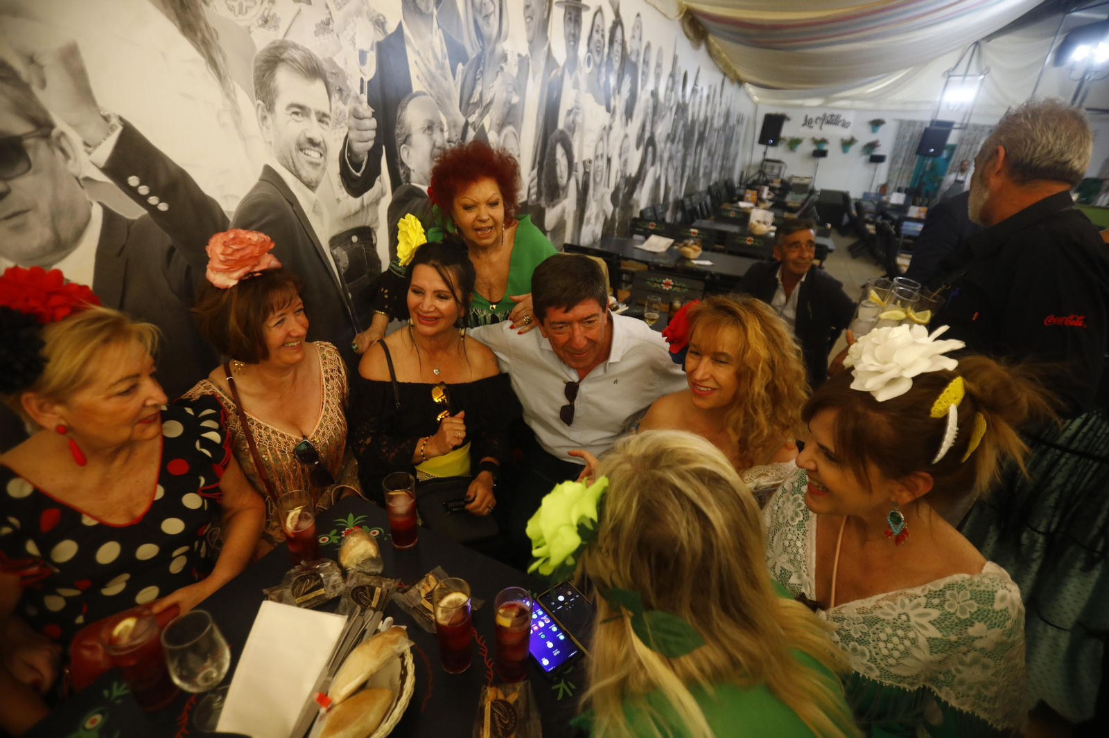 La visita de Juan Marín a la Feria de Córdoba, en imágenes.