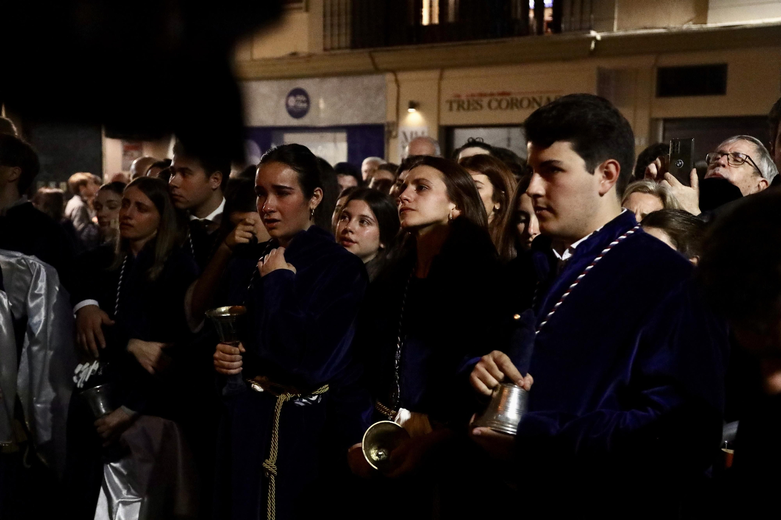 La Paloma el Miércoles Santo en Málaga, en fotos