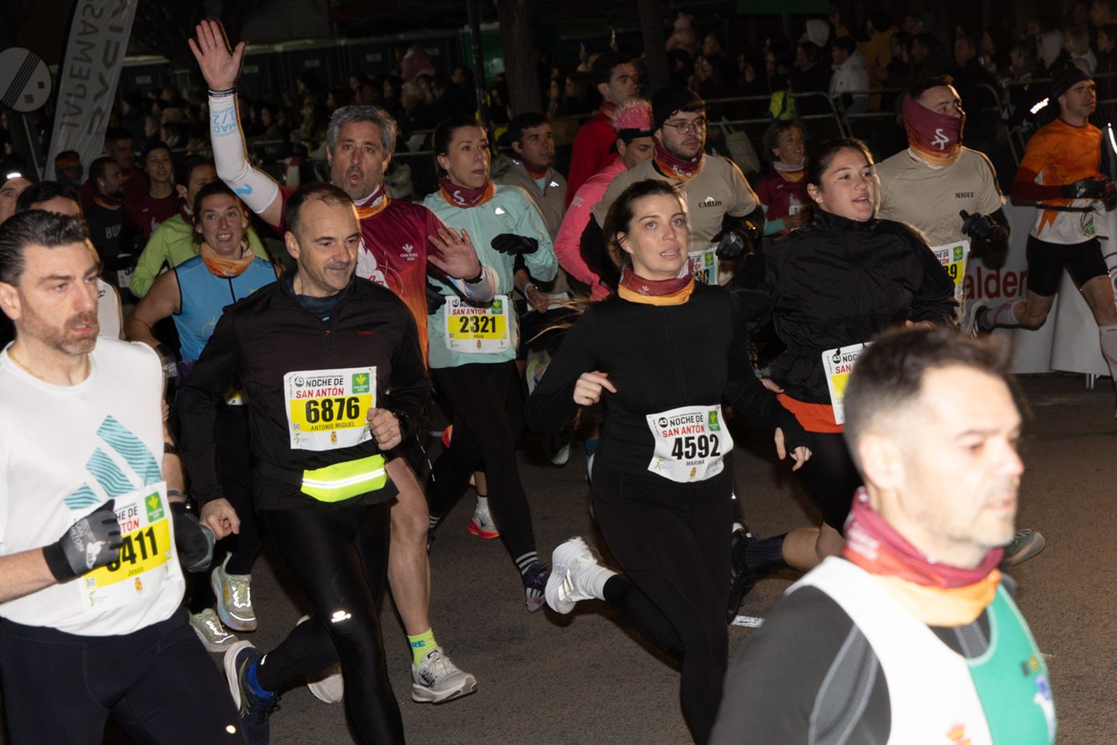 Encuéntrate en la salida de la Carrera de San Antón 2026 (1), en imágenes