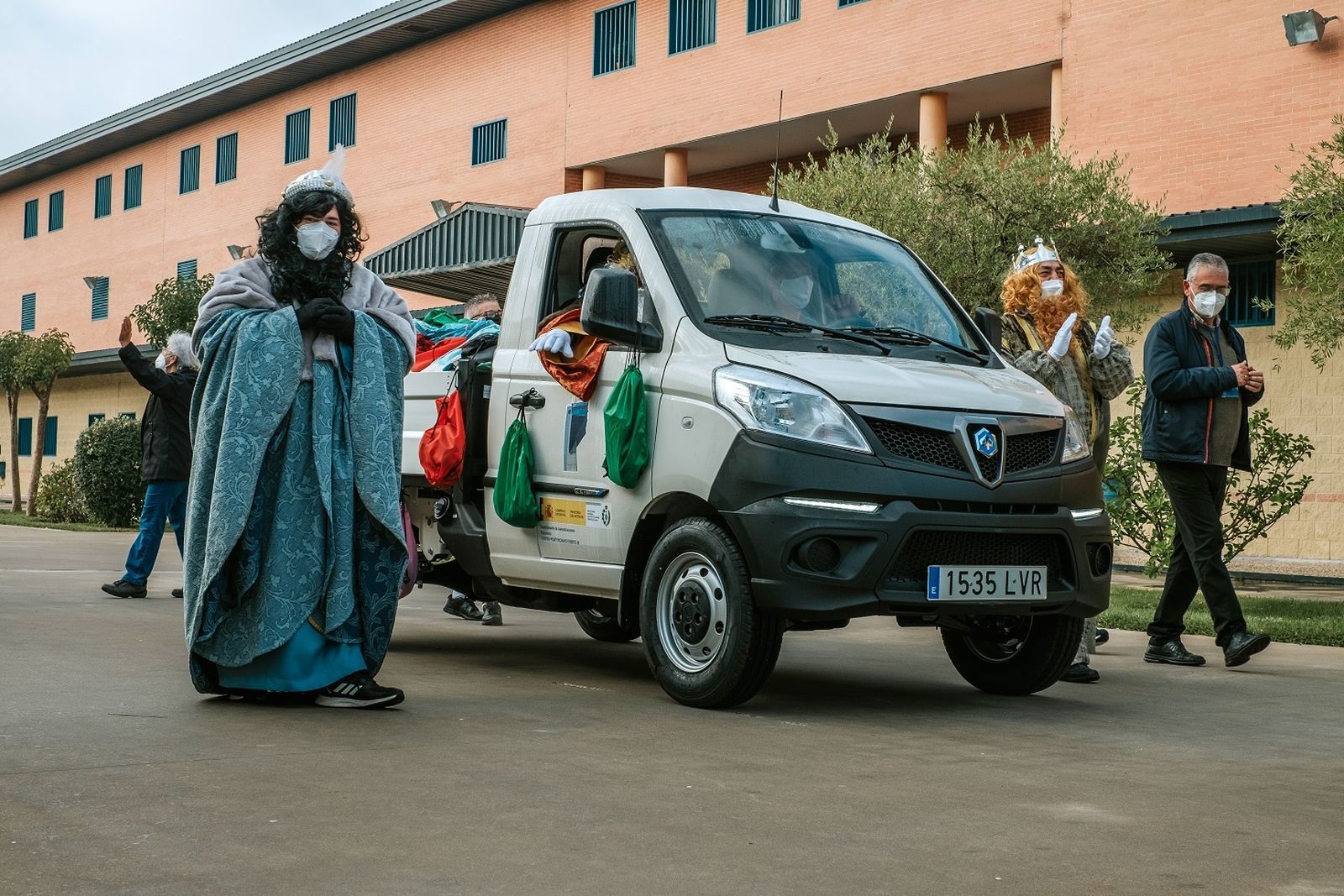 Los Reyes Magos, en su visita a la prisión de Puerto III