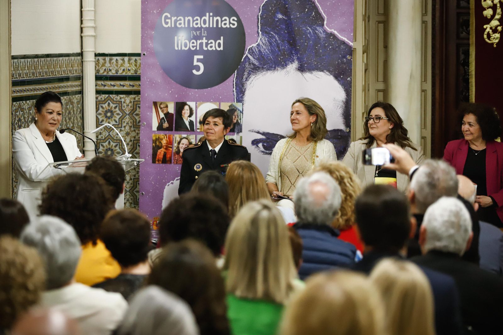 Premios 'Granadinas por la libertad', en imágenes