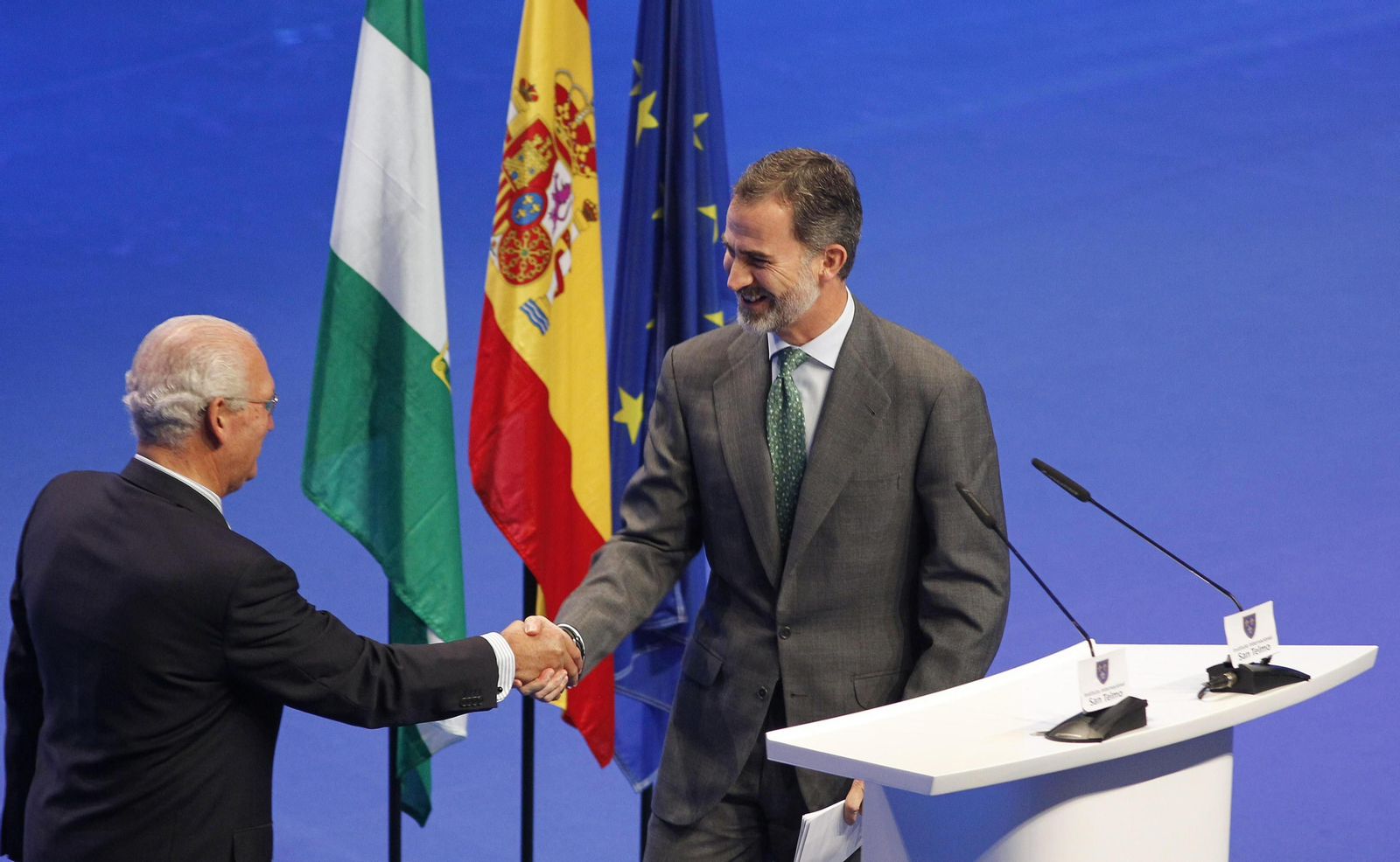 El Rey inaugura la Asamblea del Instituto Internacional San Telmo