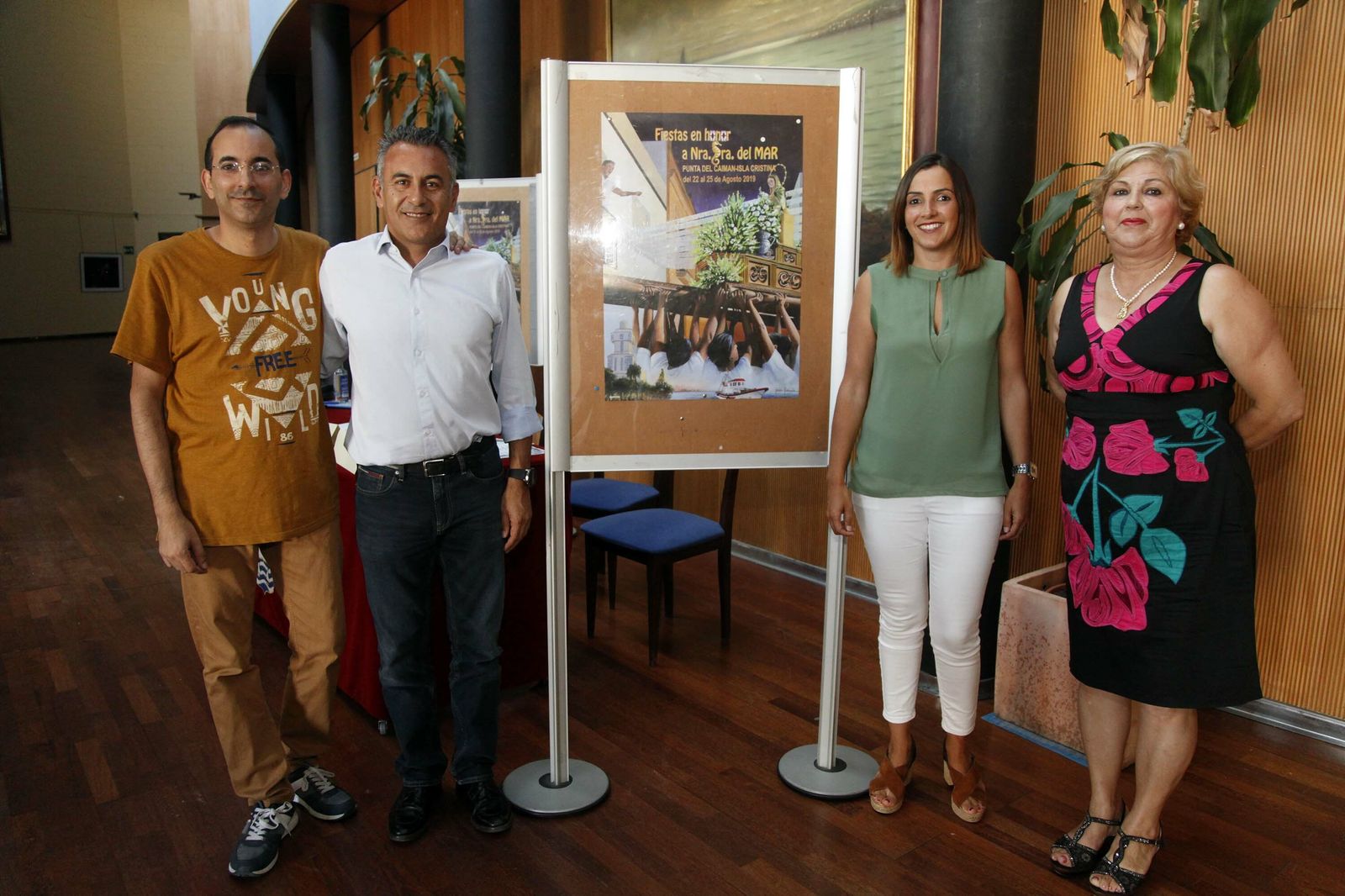 Presentación de las fiestas de la Virgen de Mar.