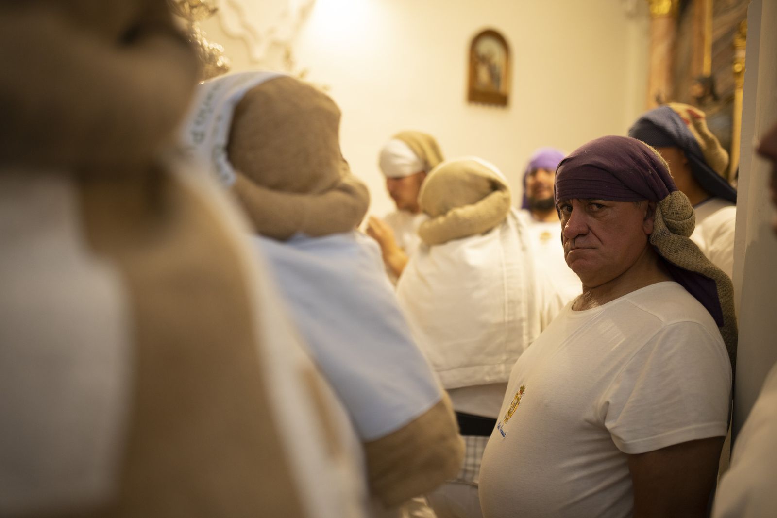Imágenes de la procesión de la Virgen de la Cinta por el centro de la ciudad