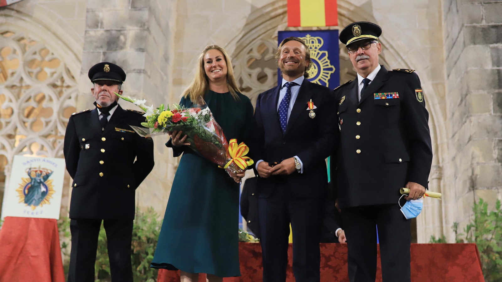 Entrega de medallas de la asociación policial Santo Angél de Jerez