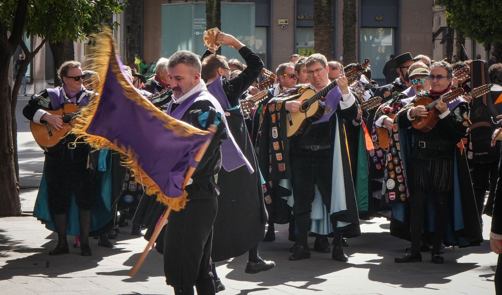 Las Tunas animan el centro de Jerez, en imágenes