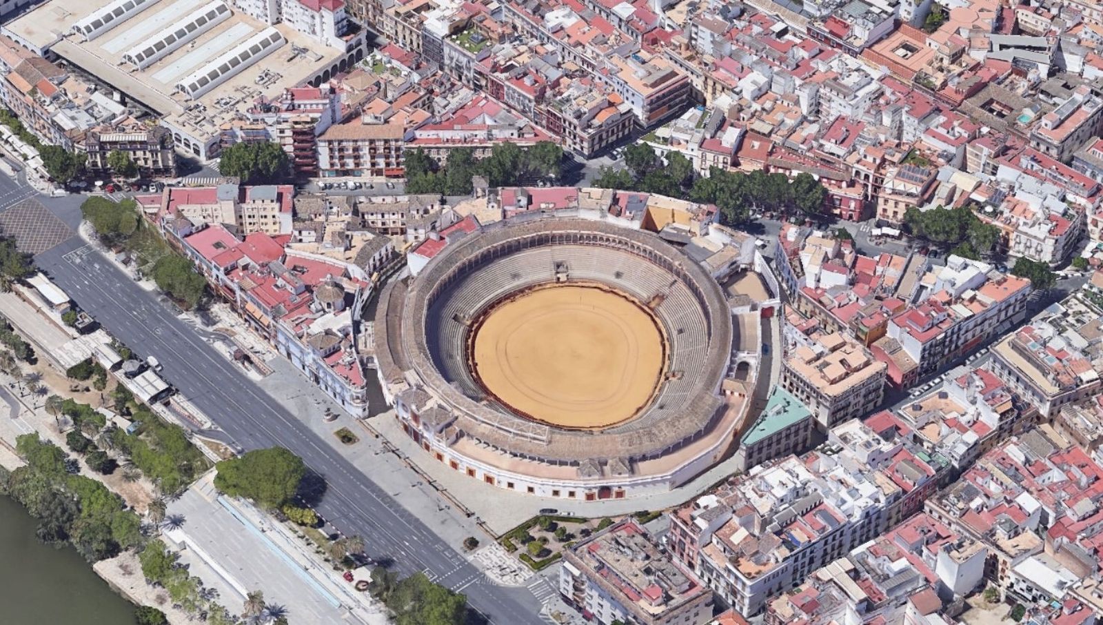 Vista de la Maestranza de Sevilla