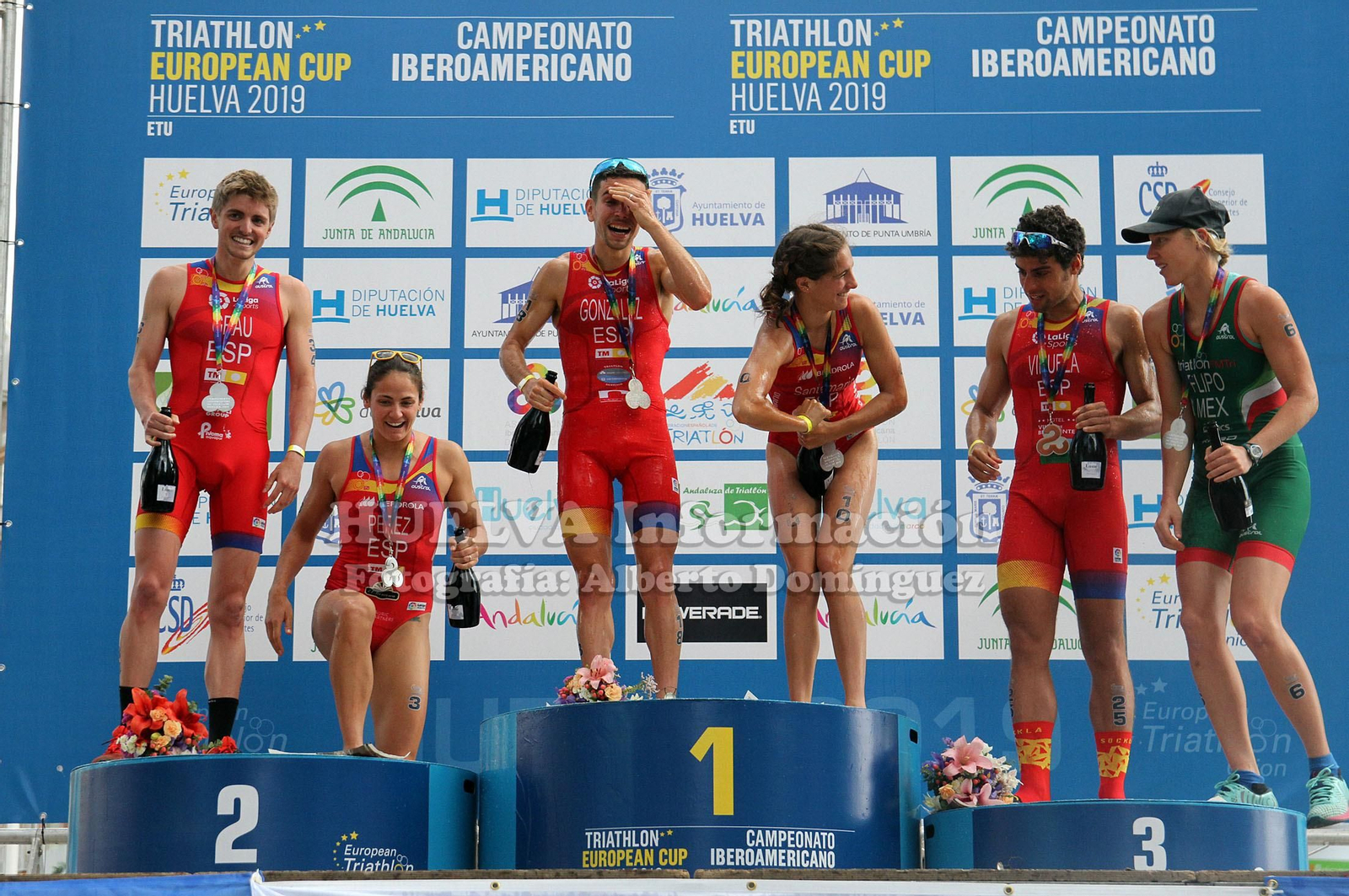 Triatlón en Huelva, imágenes de la Copa de Europa y Campeonato Iberoamericano