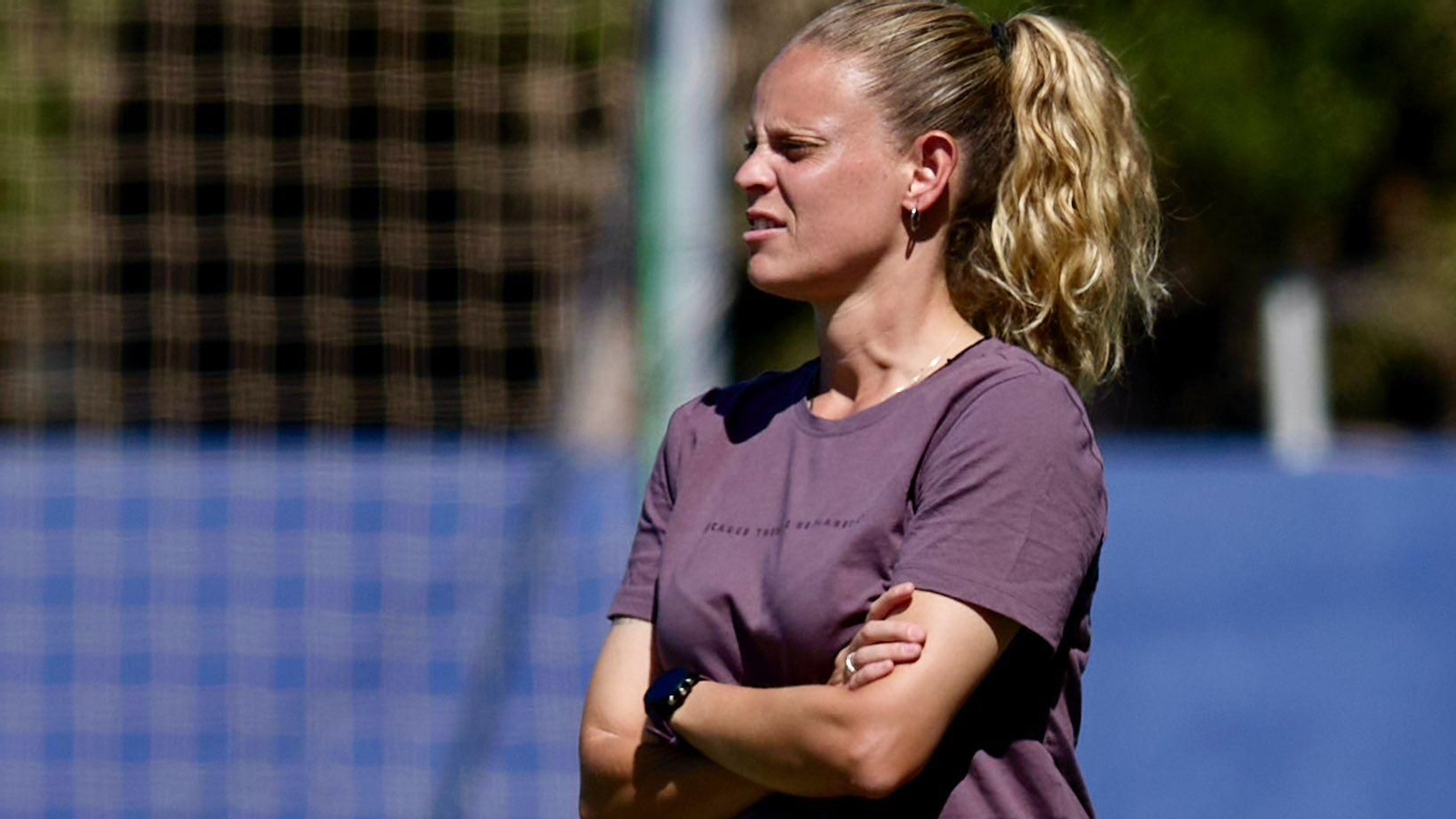 Ferreras en un entrenamiento