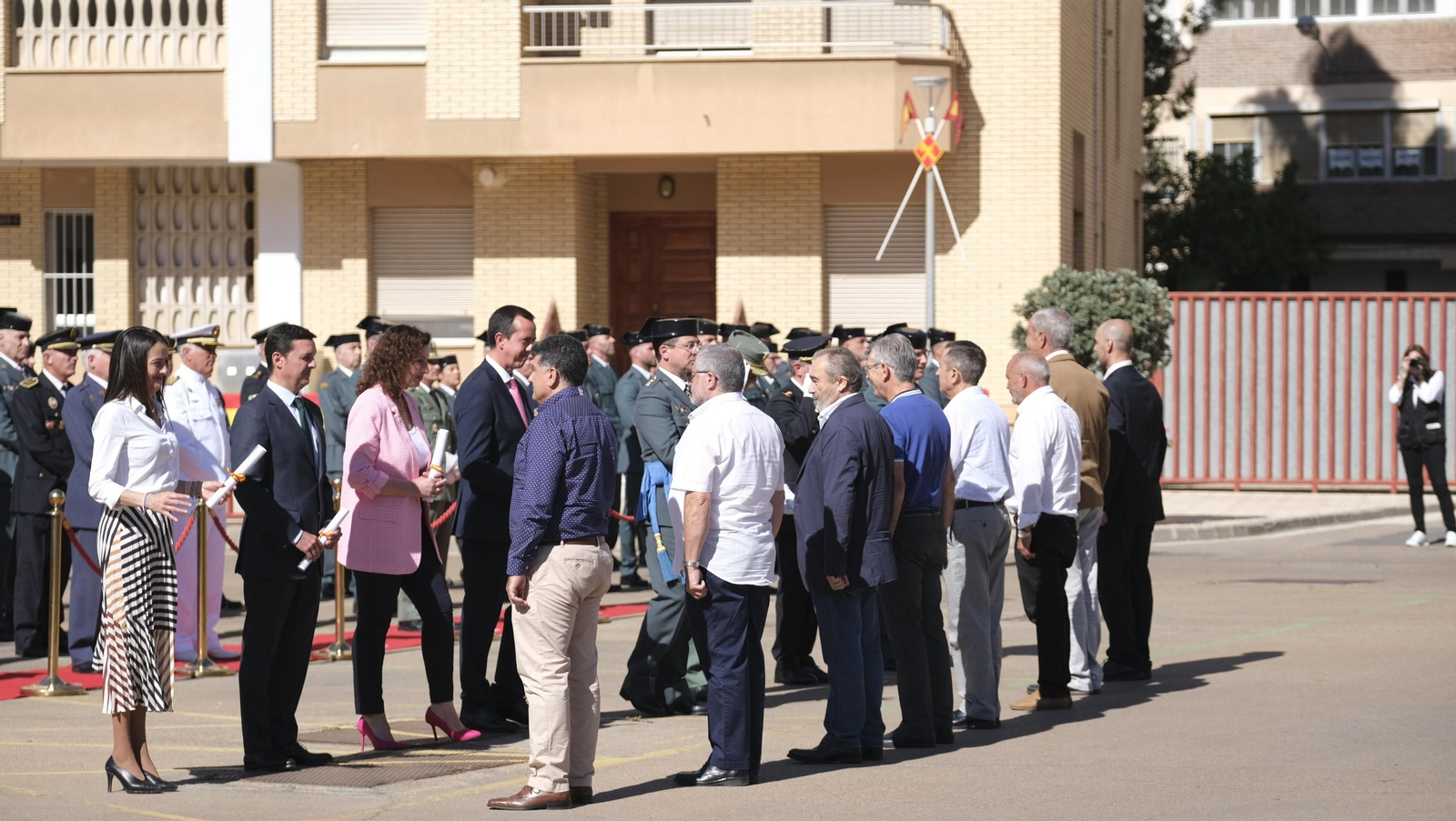 Imágenes de la celebración del 179 aniversario de la Guardia Civil, en la Comandancia de Almería