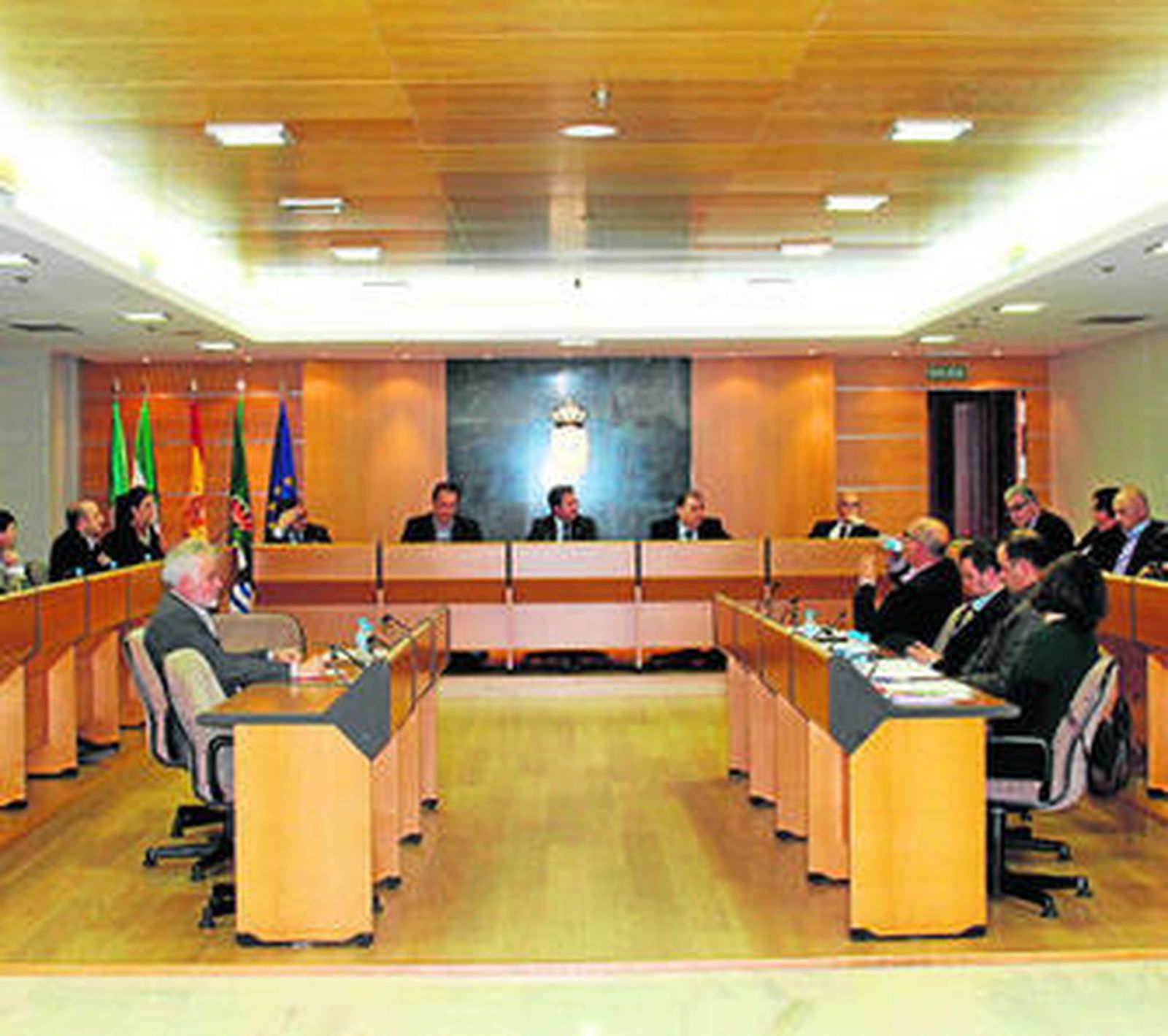 La sesión plenaria se alargó durante toda la tarde.