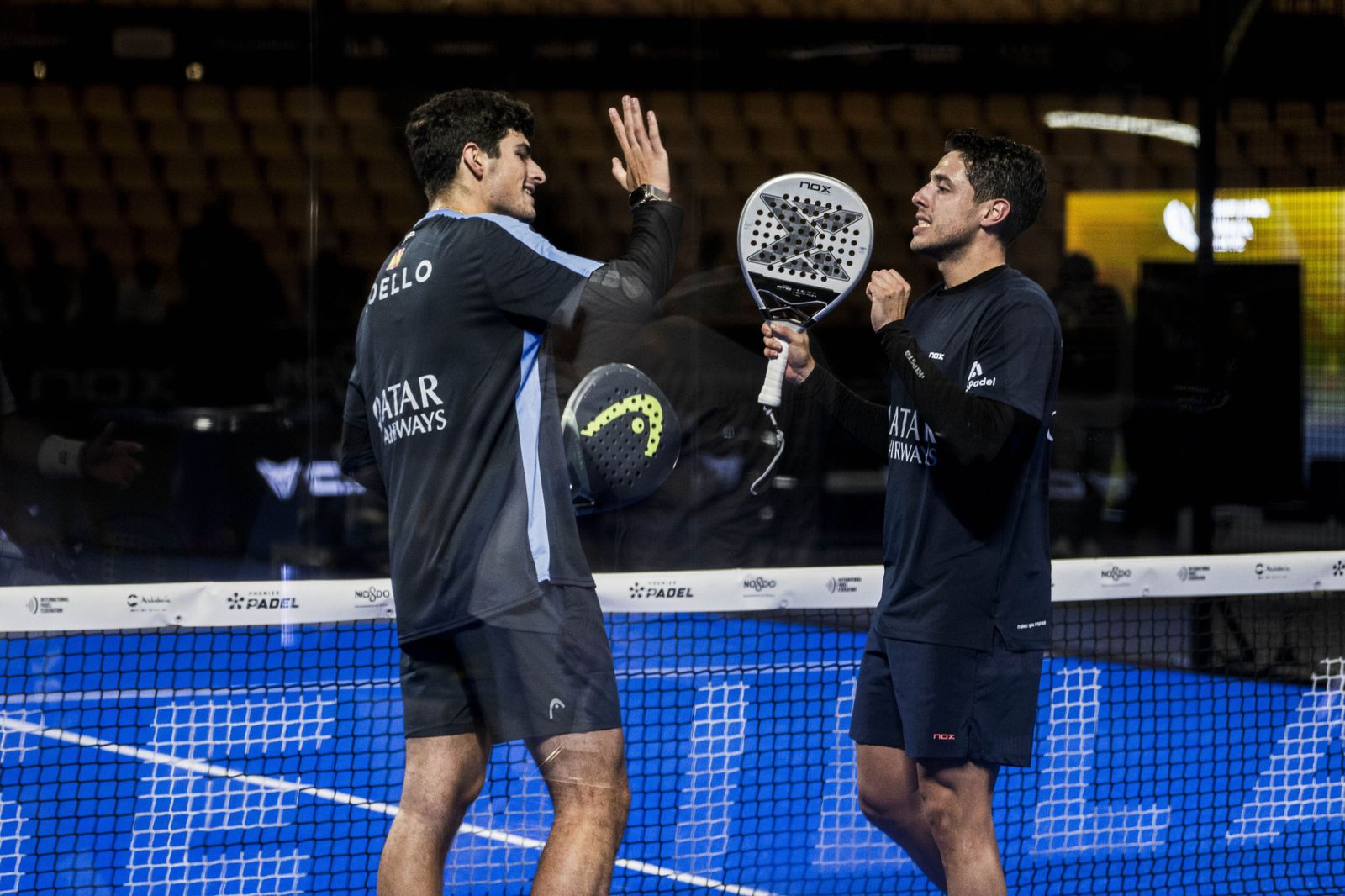 Las mejores fotos de la segunda jornada del pádel en el Estadio de la Cartuja