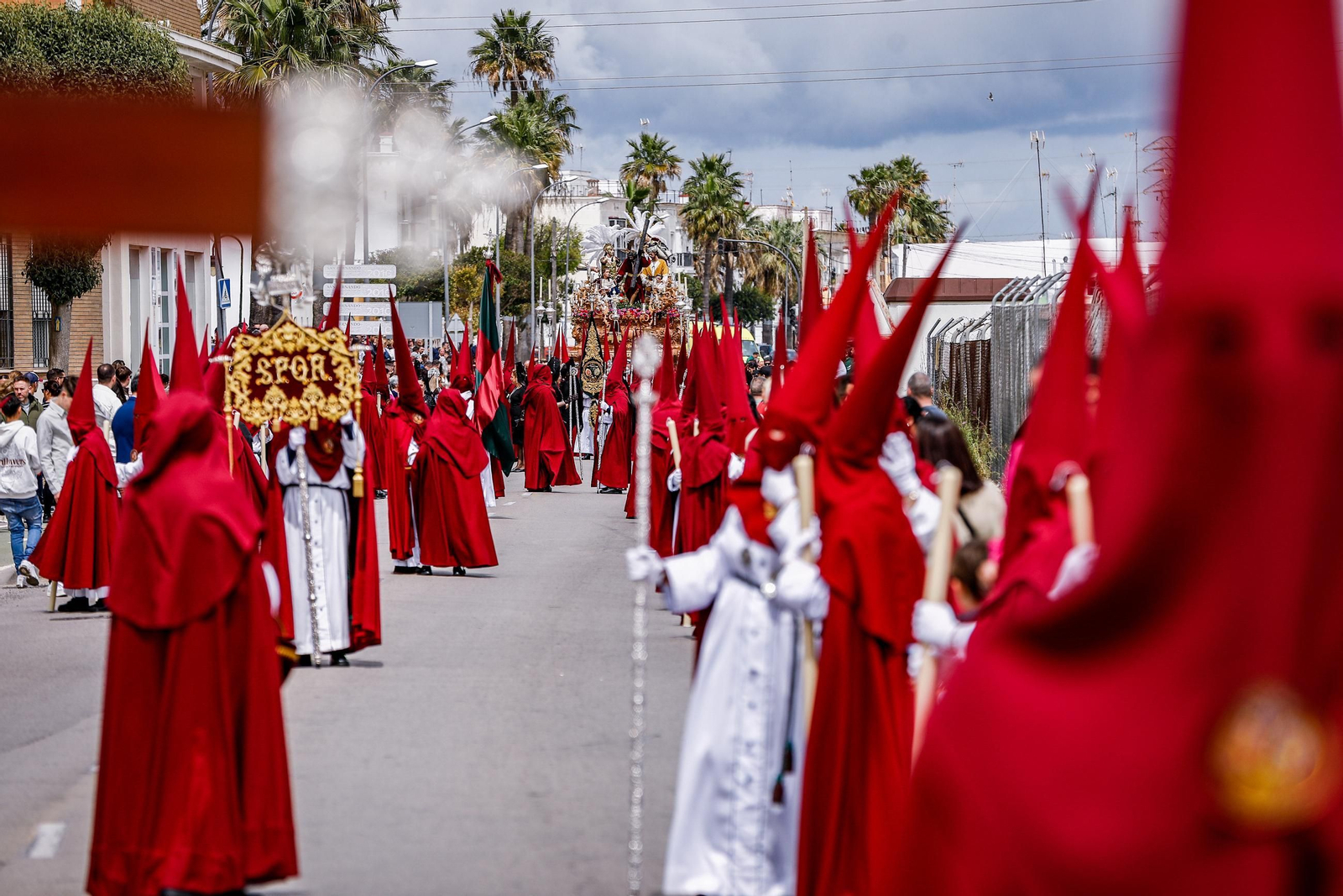 Las imágenes de la Hermandad de Tres Caídas de la Semana Santa de San Fernando 2025