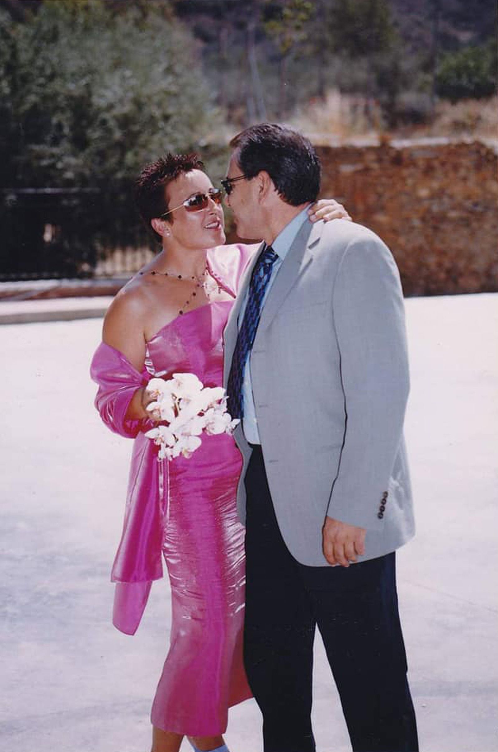 Araceli Sobrino y Antonio López, agosto 2001