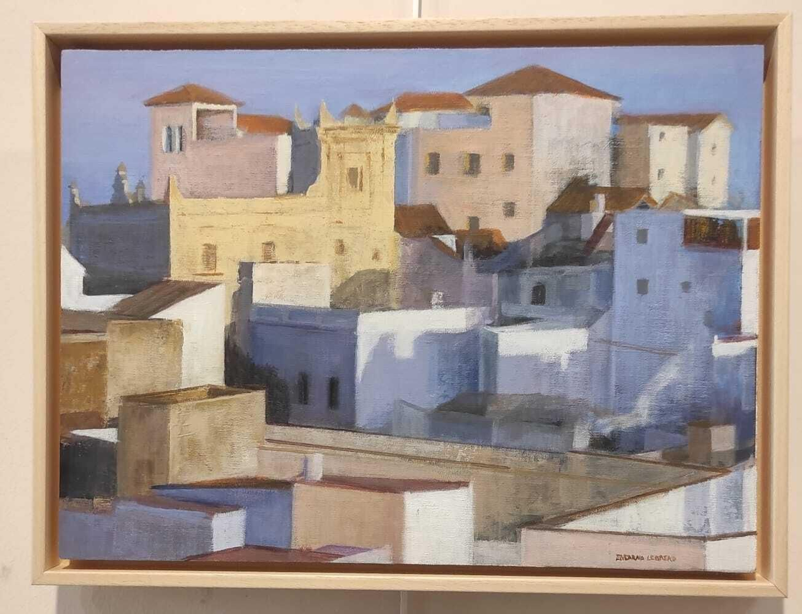 Obra de Encarna Lebrero, expuesta en Espacio Abierto de Jerez. Obra de Encarna Lebrero, expuesta en Espacio Abierto de Jerez.