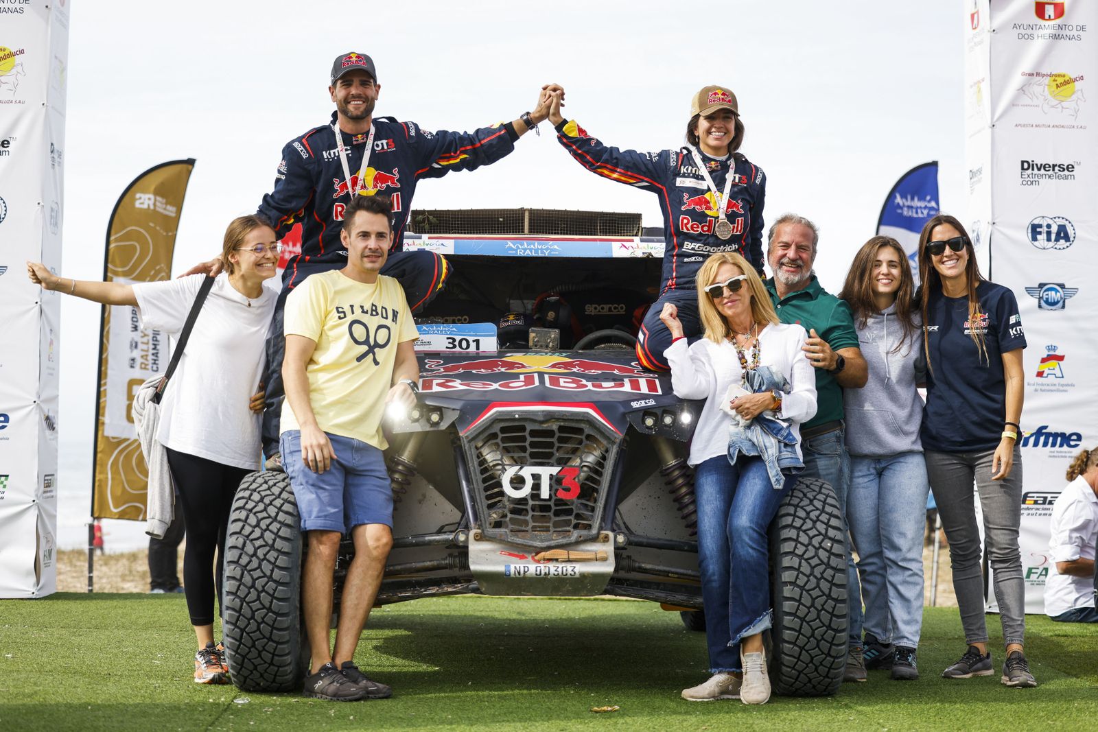 Andalucía Rally: las imágenes del 'Dakar' por tierras andaluzas