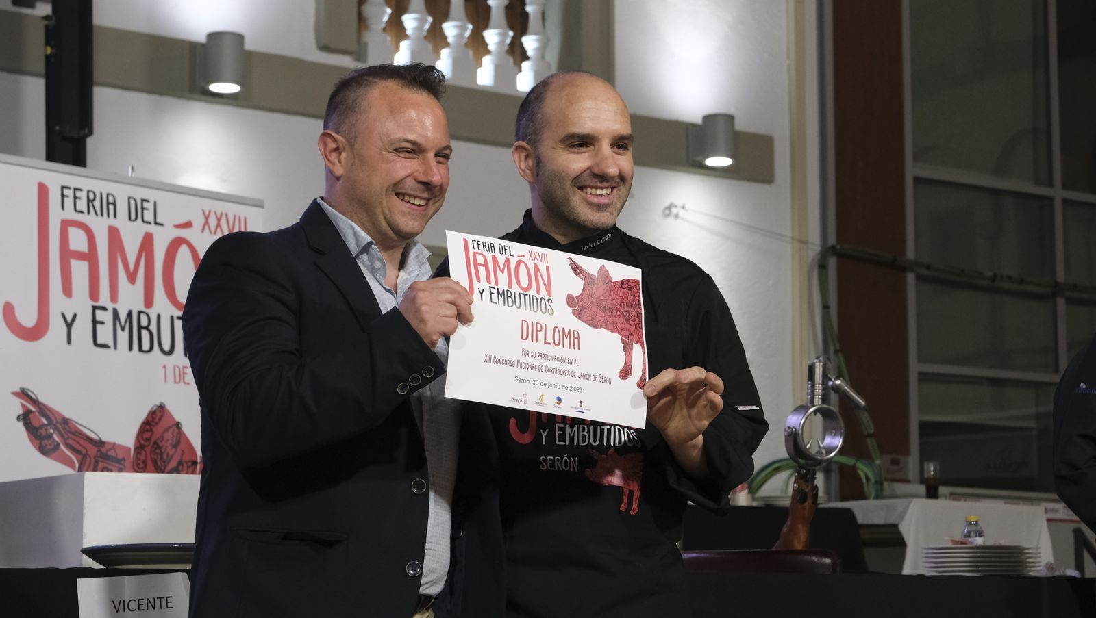 Imágenes del Concurso Nacional de Cortadores de Jamón de Serón