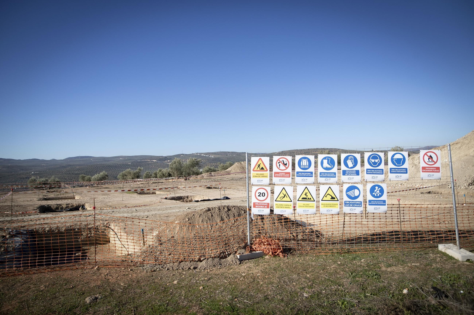 Así están las obras del tramo de Riofrío de la Variante de Loja después de nueve meses en obras