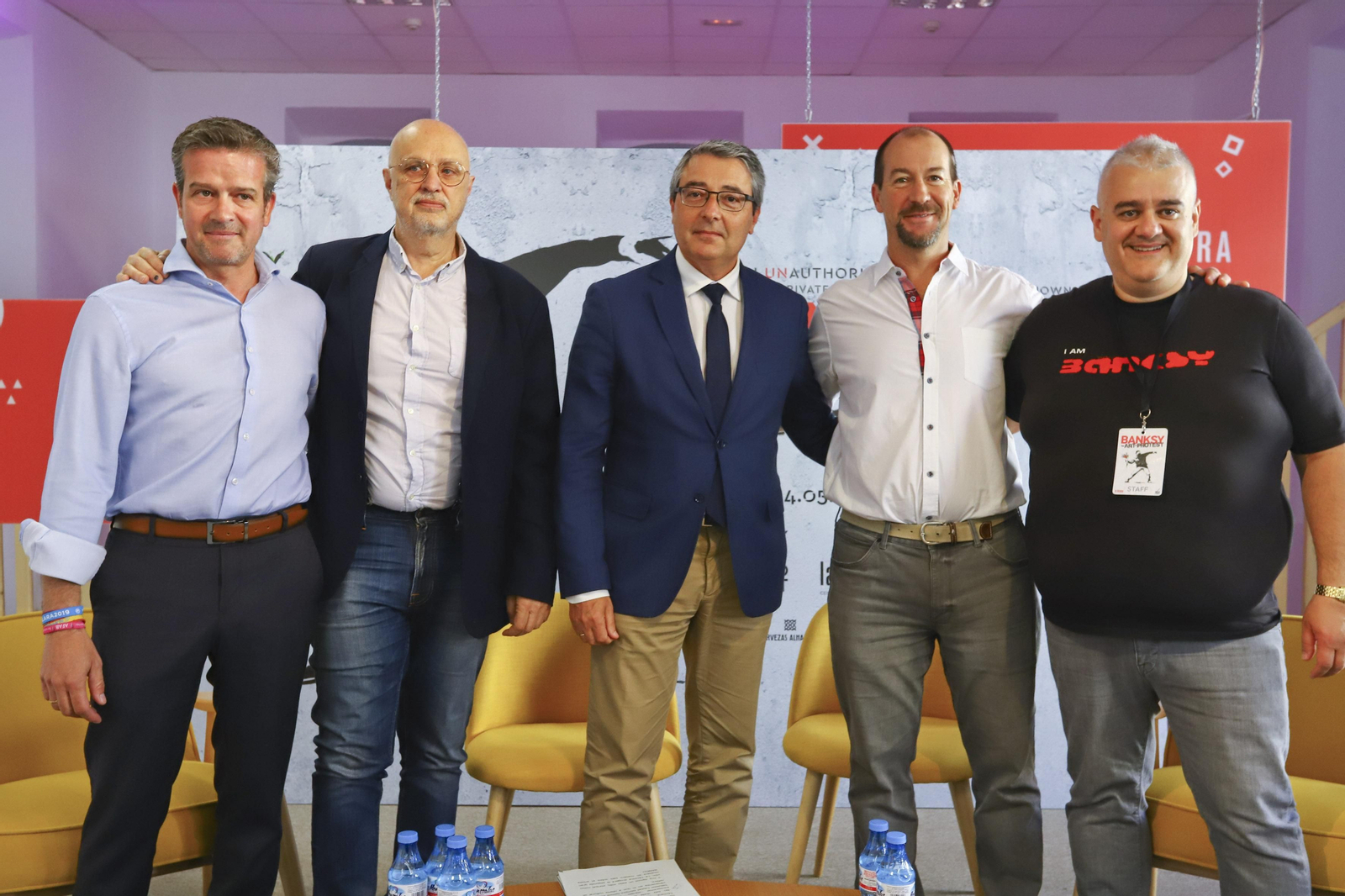 Las fotos de la exposición 'Banksy. The art of protest' en La Térmica, en Málaga