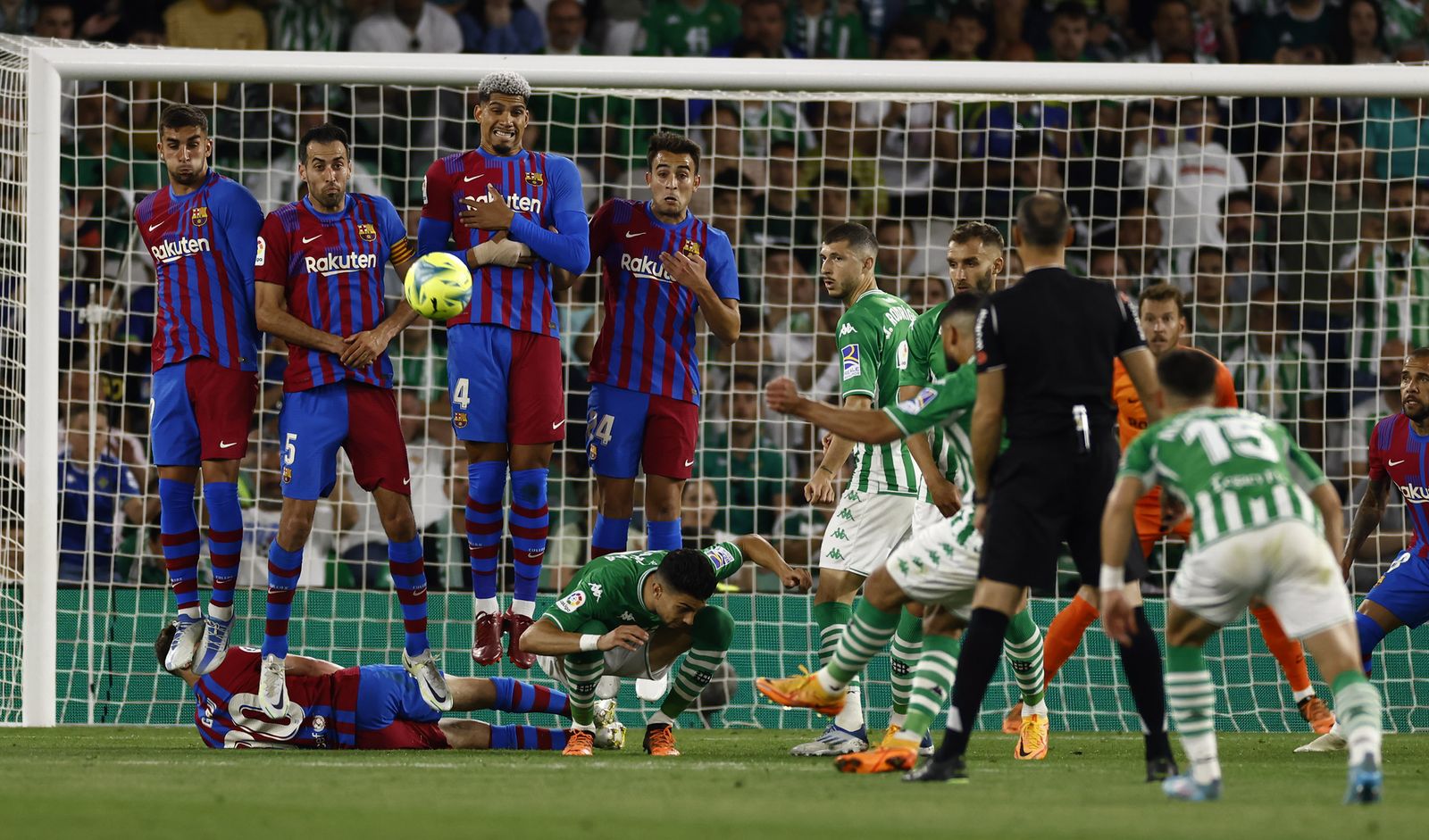 Las imágenes del Betis-Barcelona