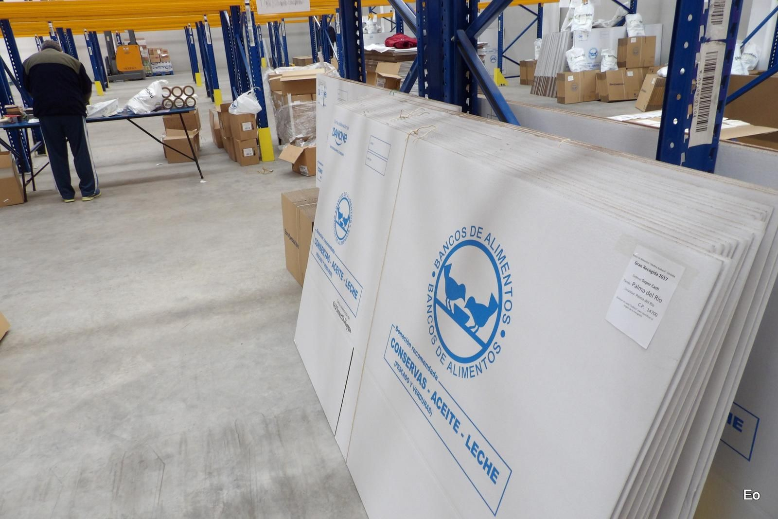 Instalaciones del Banco de Alimentos.