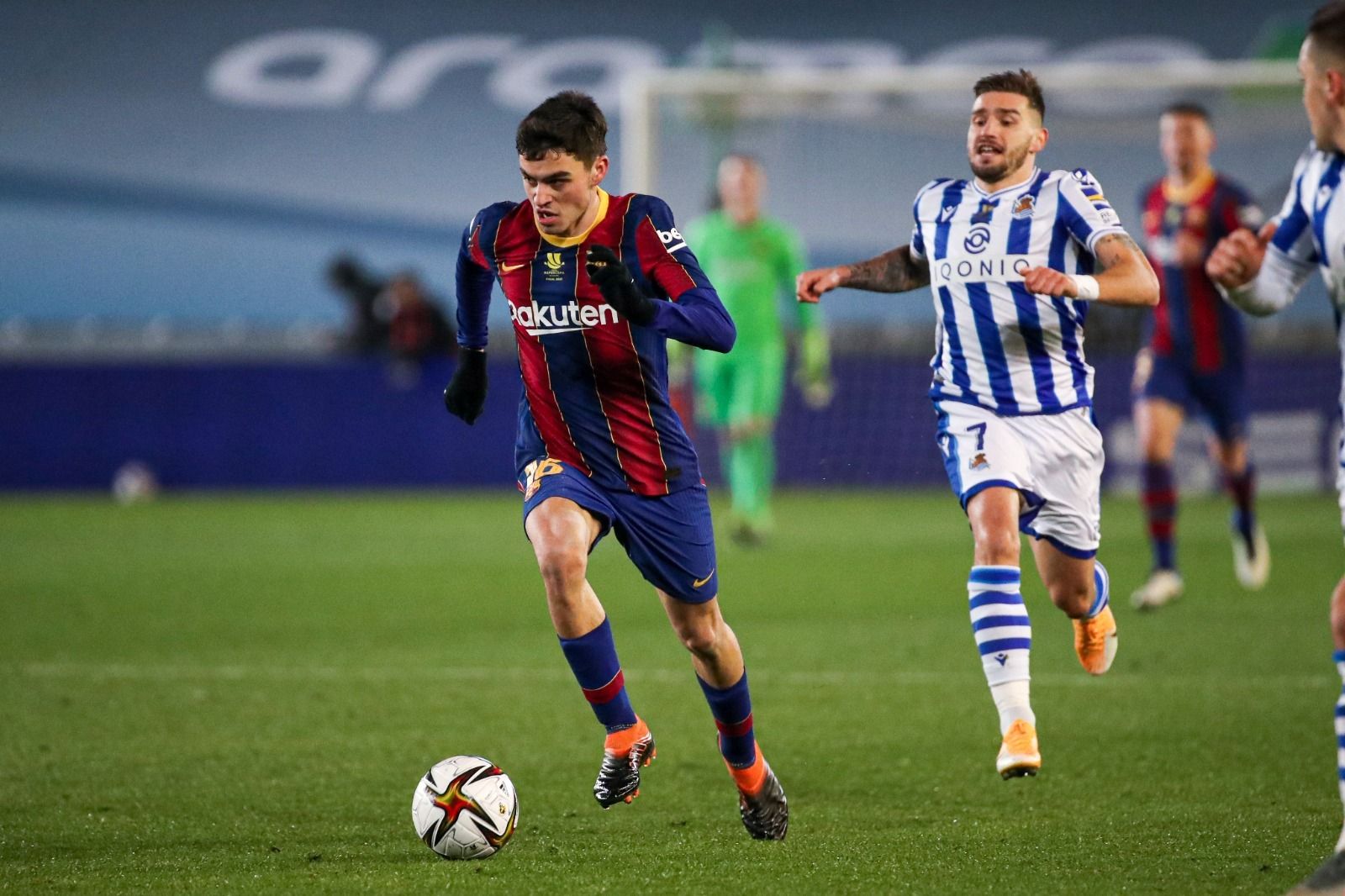 Las imágenes de la victoria del Barcelona ante la Real Sociedad en Córdoba