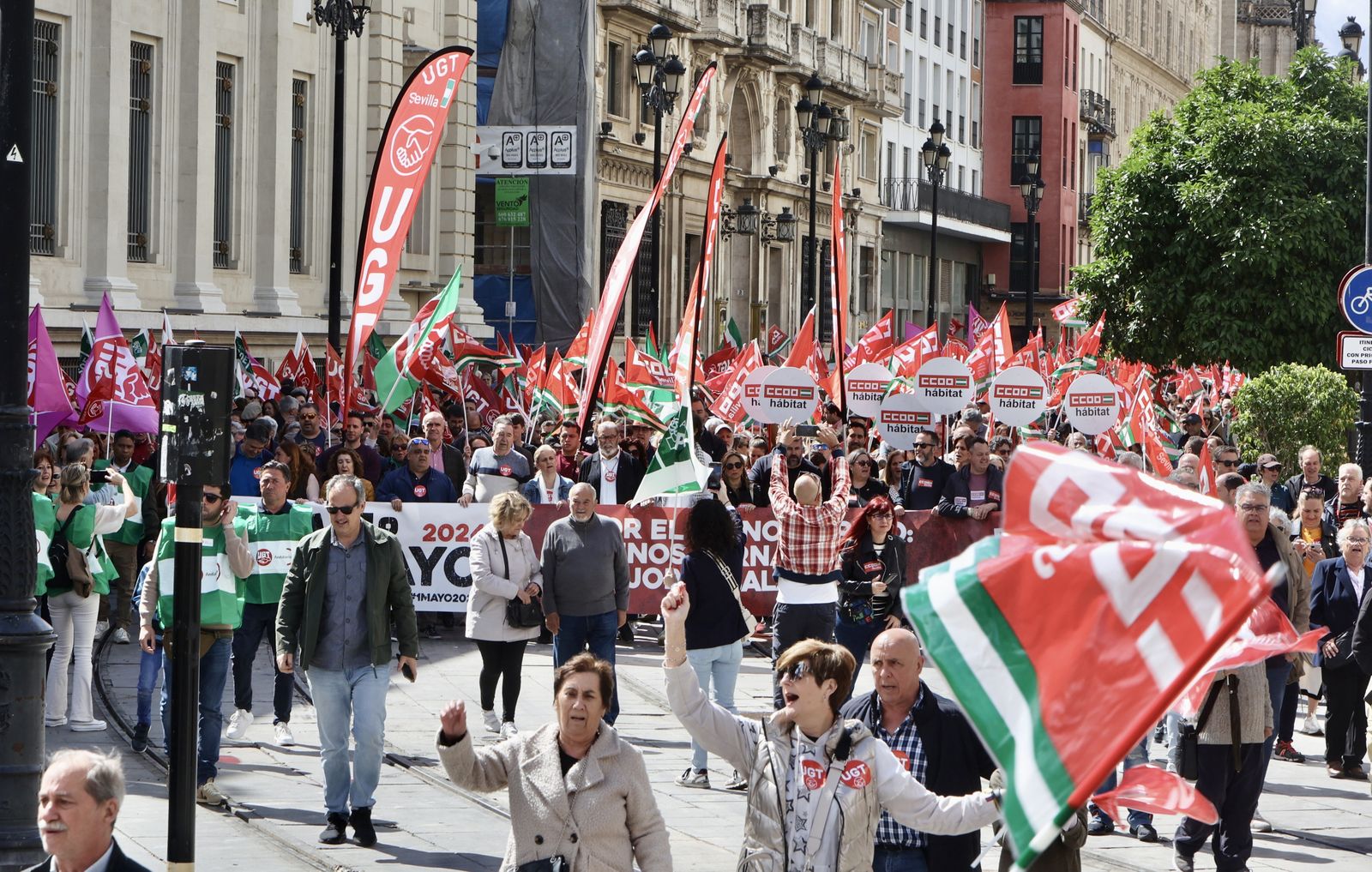 Manifestación día internacional del Trabajo