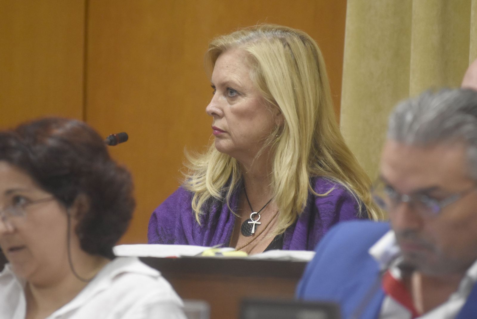 La edil de Podemos Cristina Pedrajas.