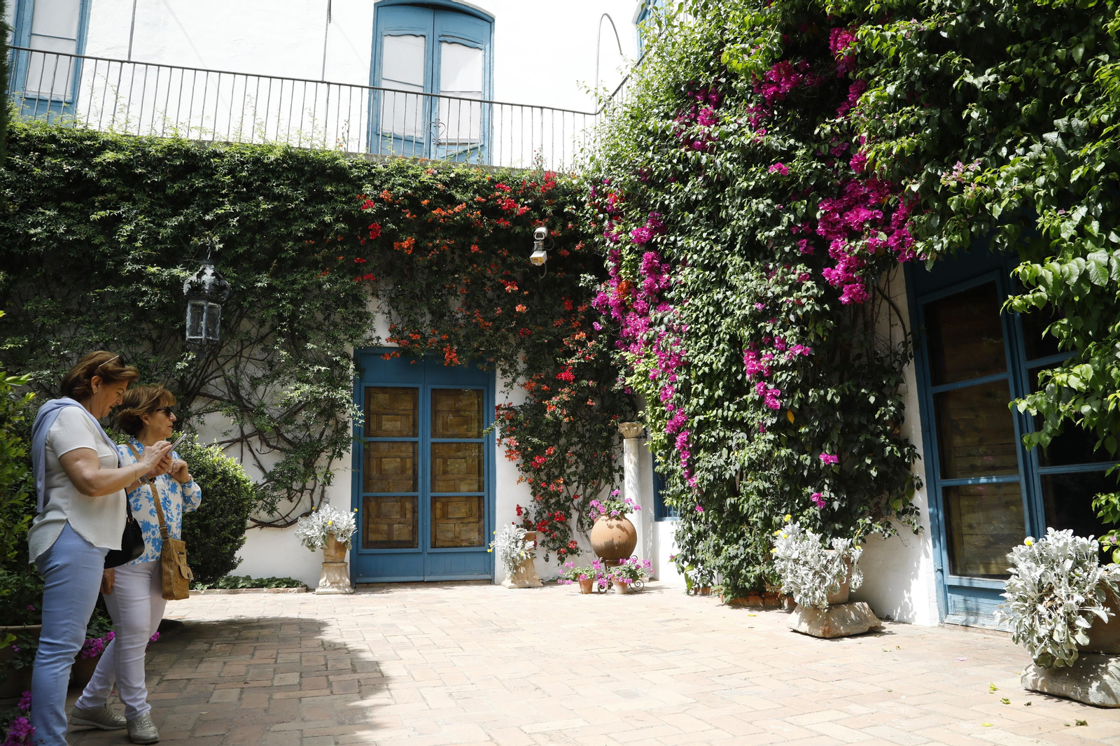 La jornada de puertas abiertas en el Palacio de Viana de Cordoba, en imágenes