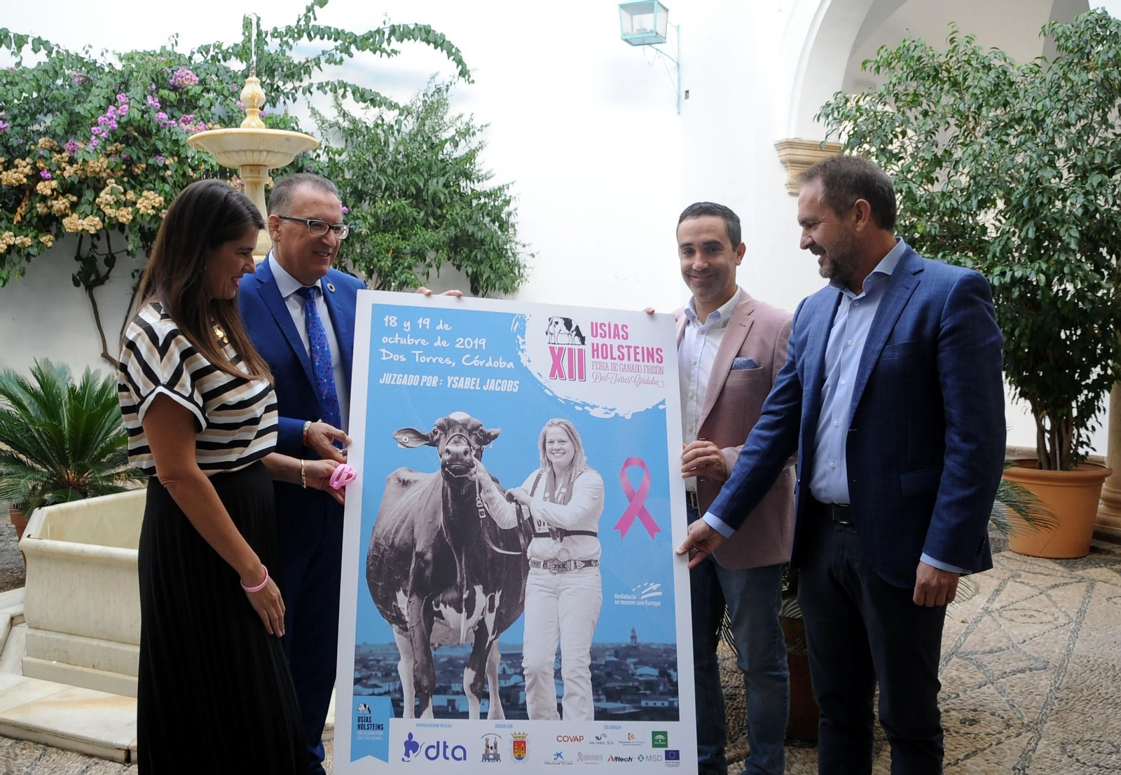 Un momento de la presentación de muestra en la Diputación.