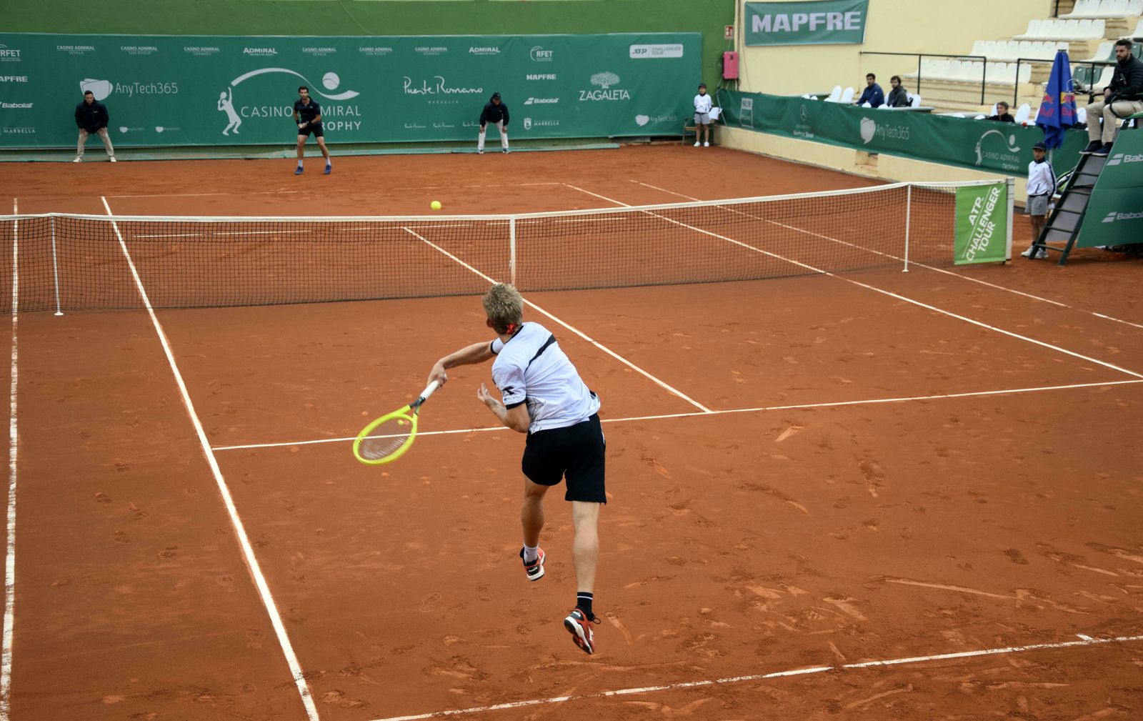 Davidovich, durante un partido.