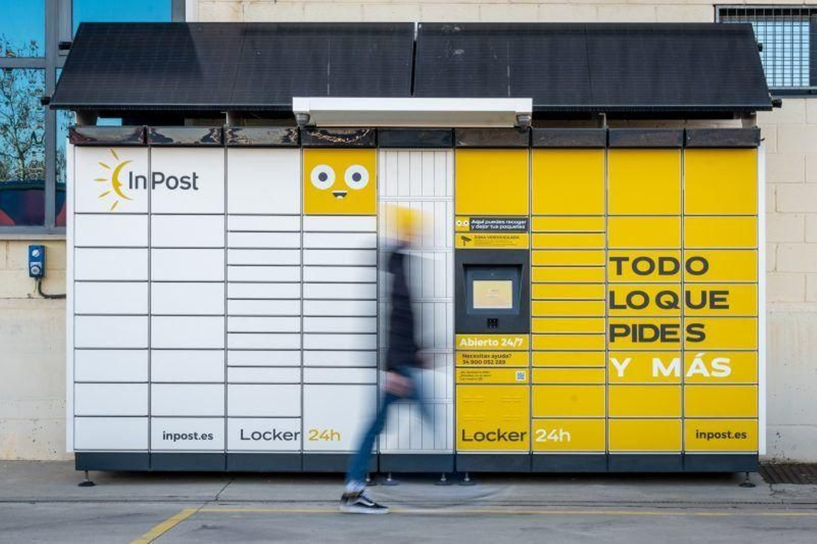 Un casillero de InPost