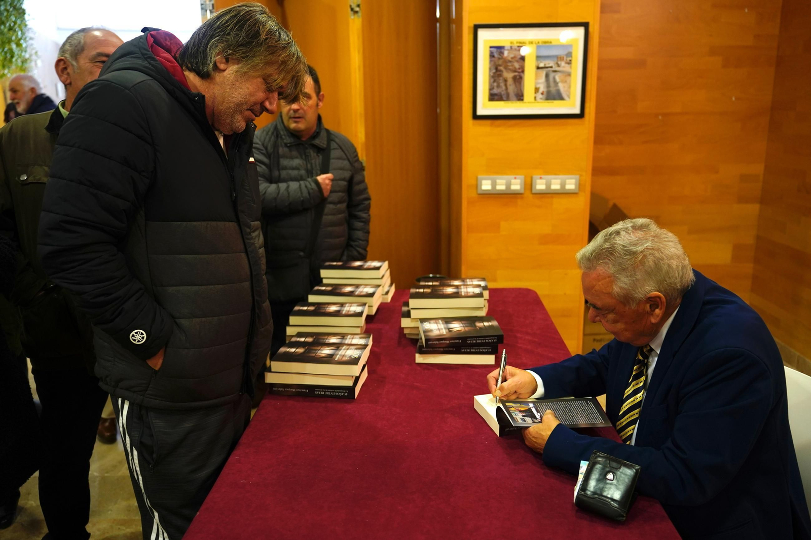 Fotos de la presentación del libro de Francisco Marquez en el Centro Documental José Luis Cano