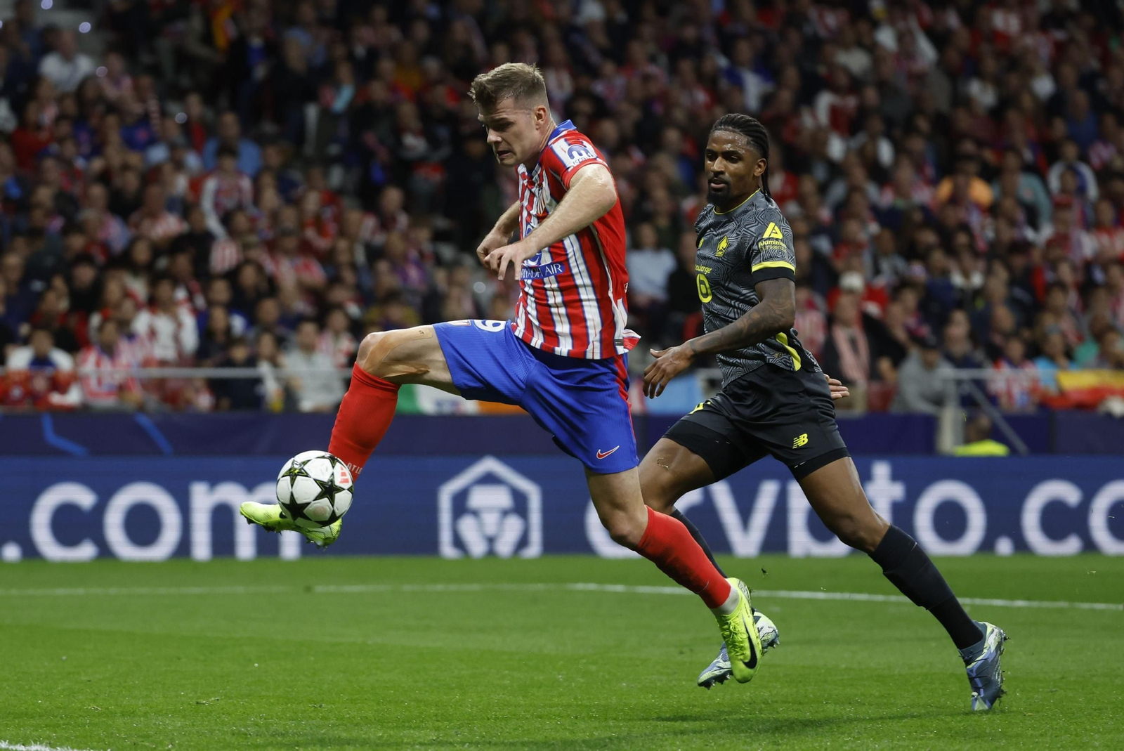 Las mejores imágenes del Atlético de Madrid en su duelo contra el Lille