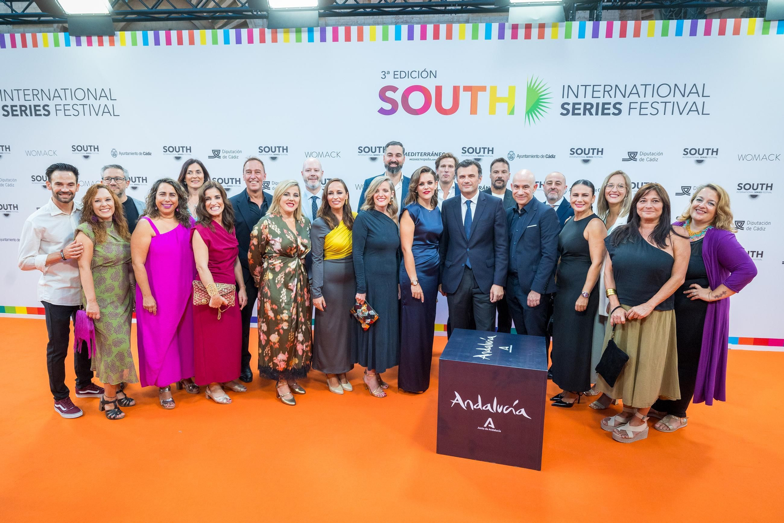 Imágenes de la alfombra roja del viernes 12 del South Series Festival