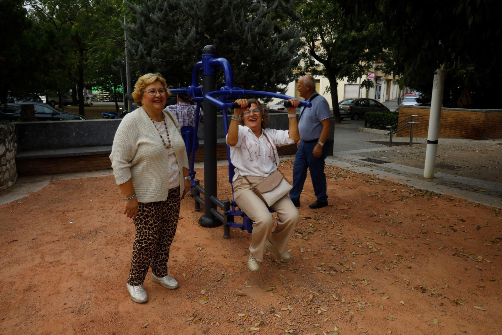 La inauguración del parque biosaludable de Levante, en imágenes
