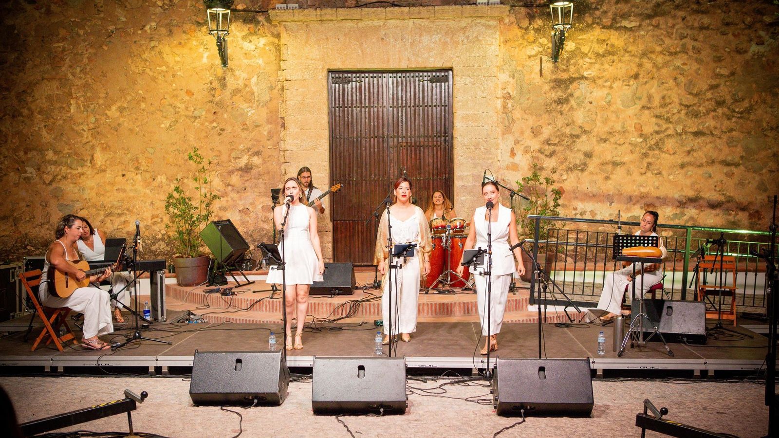 La Agrupación Kanarii llegaba desde Canarias.