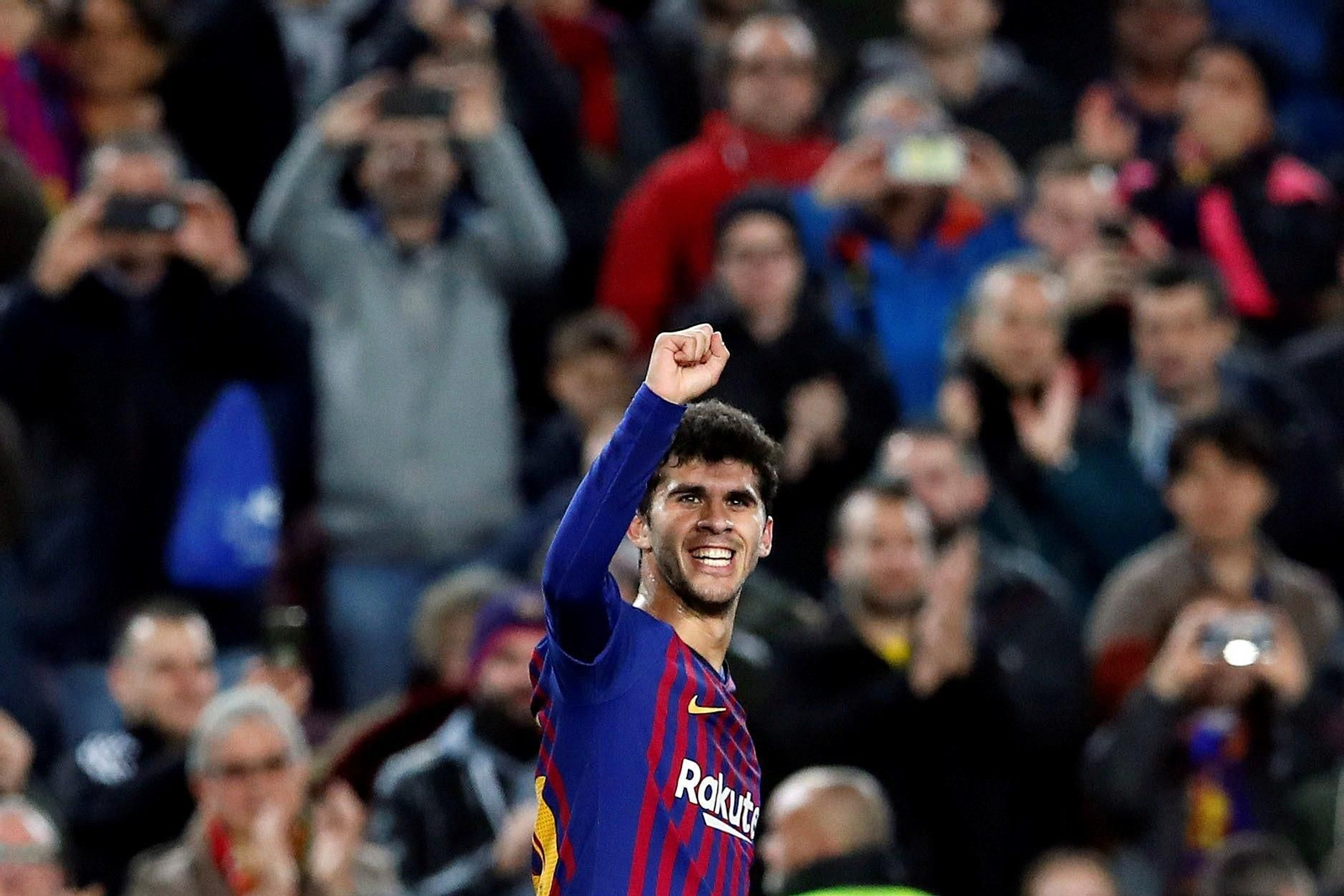 Las imágenes del Barcelona-Villarreal