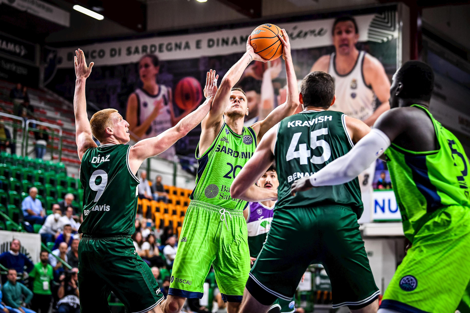 Las fotos del Dinamo Sassari-Unicaja