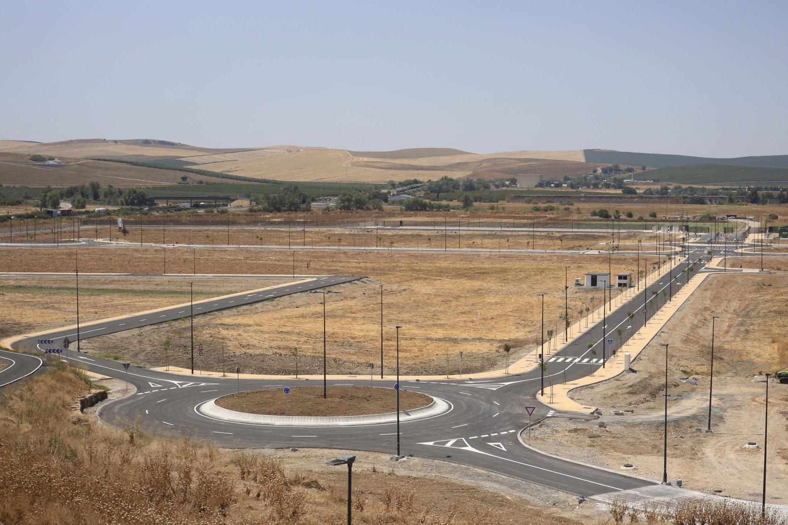 Imagen de los terrenos que ocupará la Base Logística del Ejército de Tierra (BLET) en Córdoba