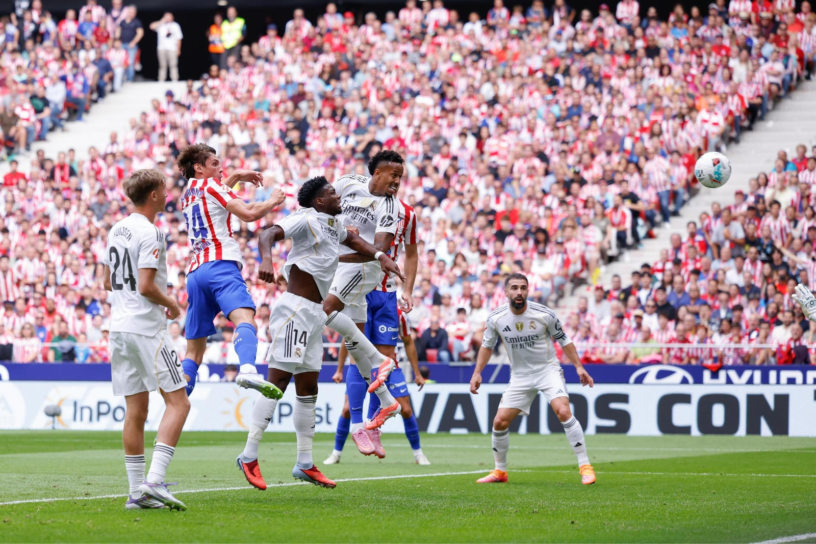 Las mejores fotos del Atlético - Real Madrid