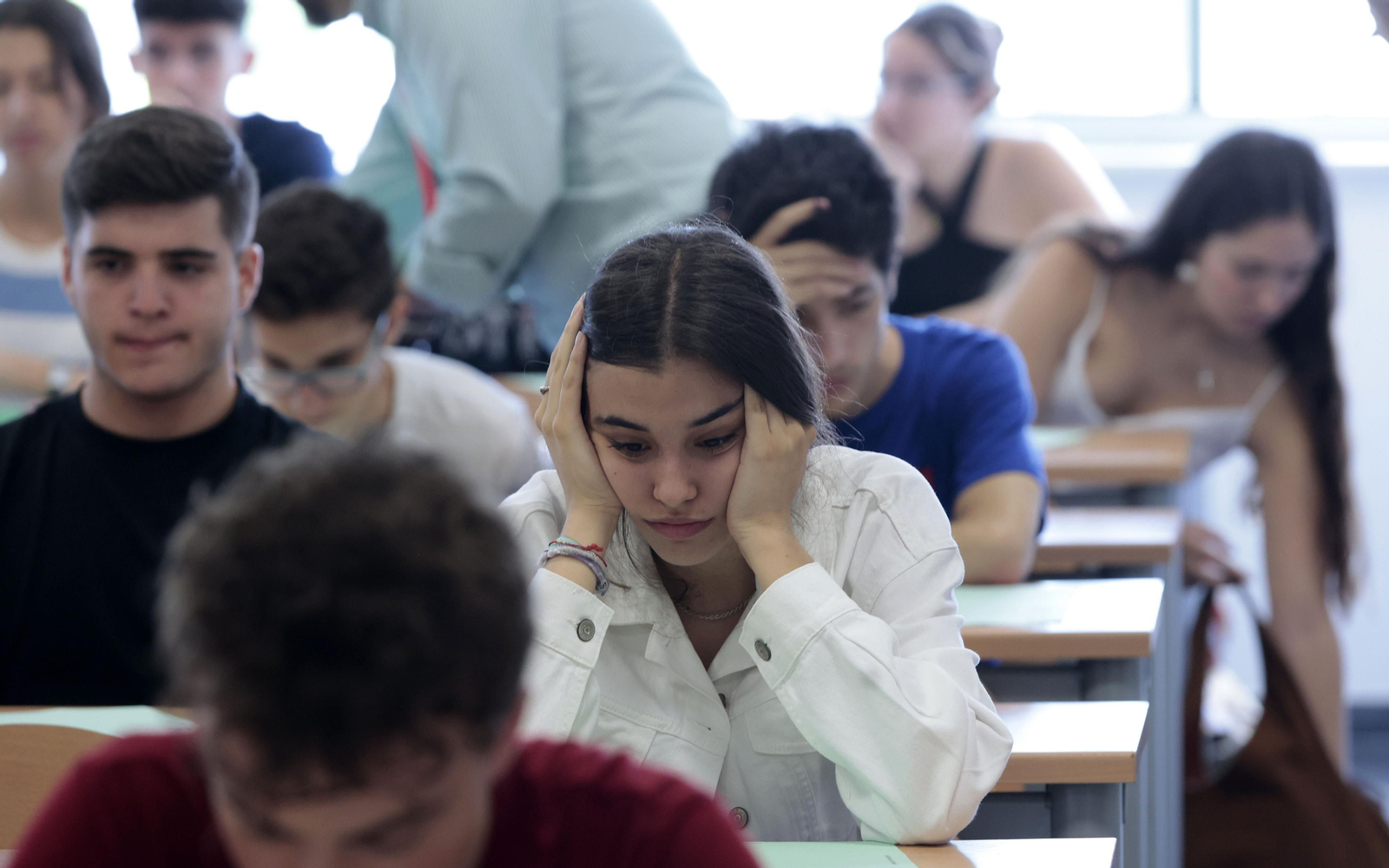 Las imágenes de la Selectividad en la Universidad de Sevilla