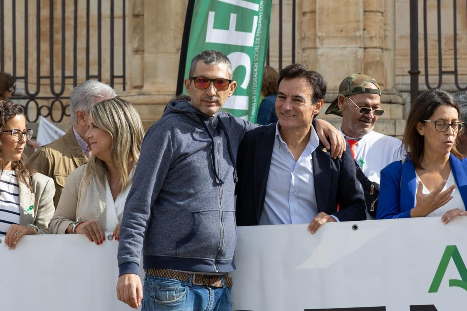 Marcha organizada con motivo del Día Mundial de la Salud Mental, en imágenes