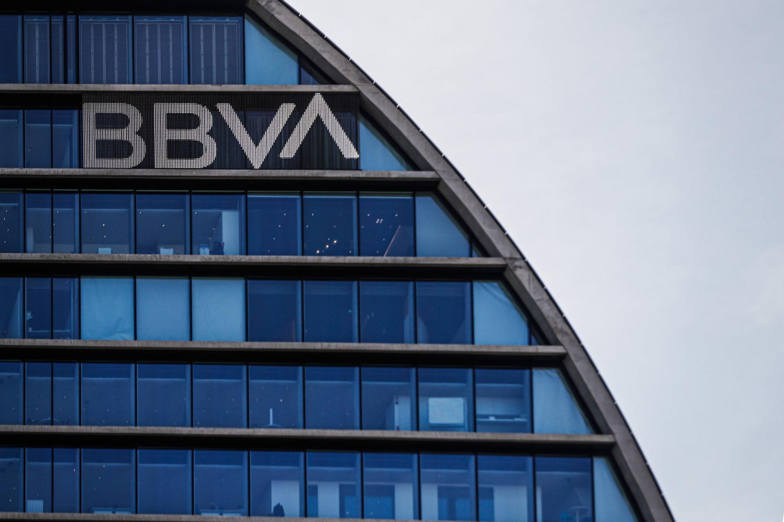 Sede corporativa del BBVA en Madrid.