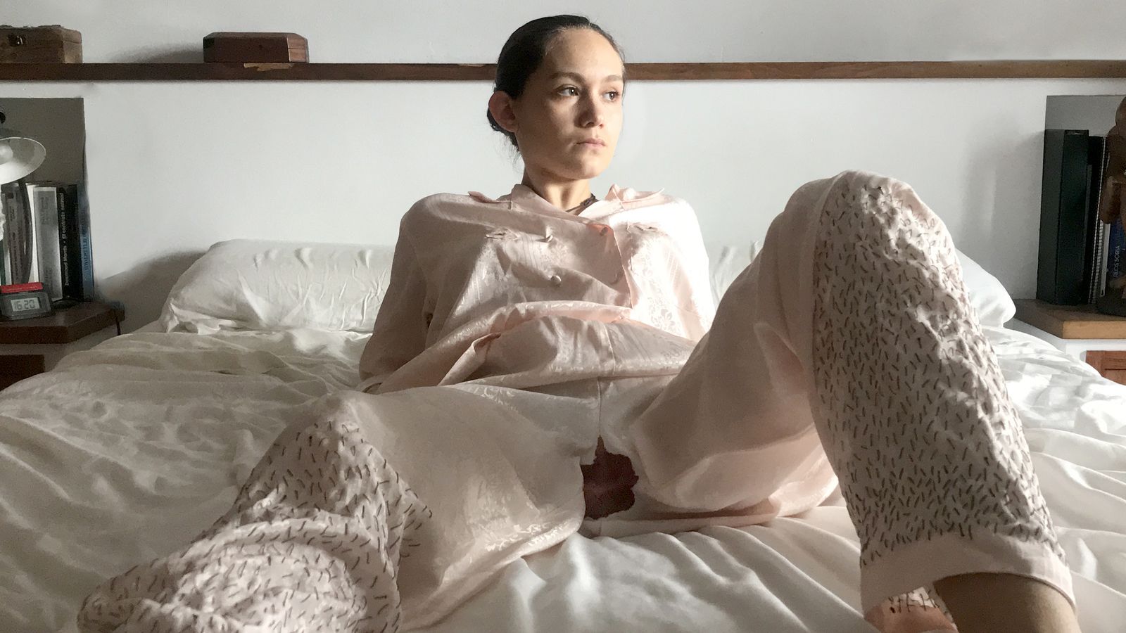 El 'Pijama (in)cómodo' donde habla abiertamente del cuerpo de la mujer