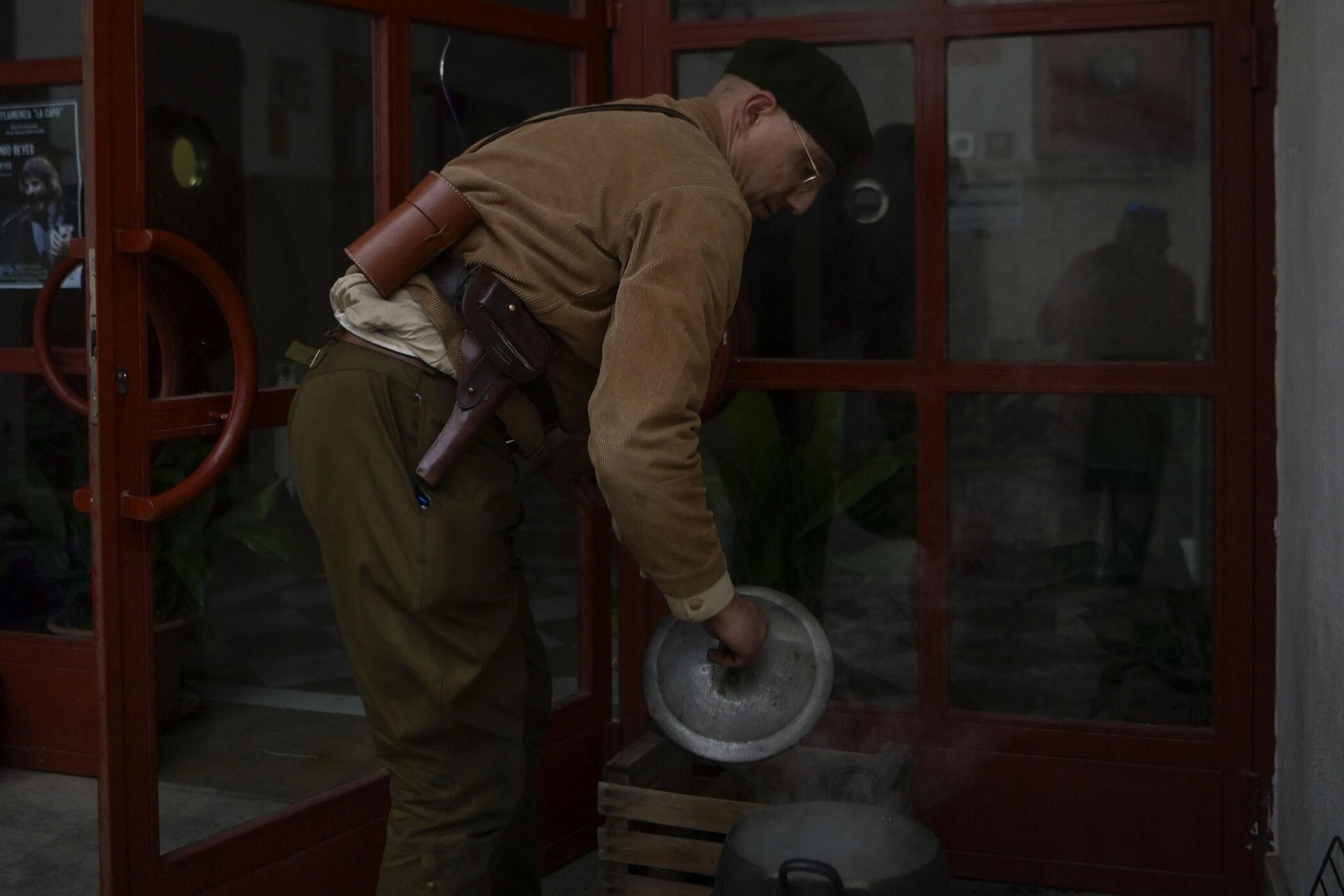 Las mejores imágenes de la recreación de un hospital durante la Guerra Civil en Beas de Granada