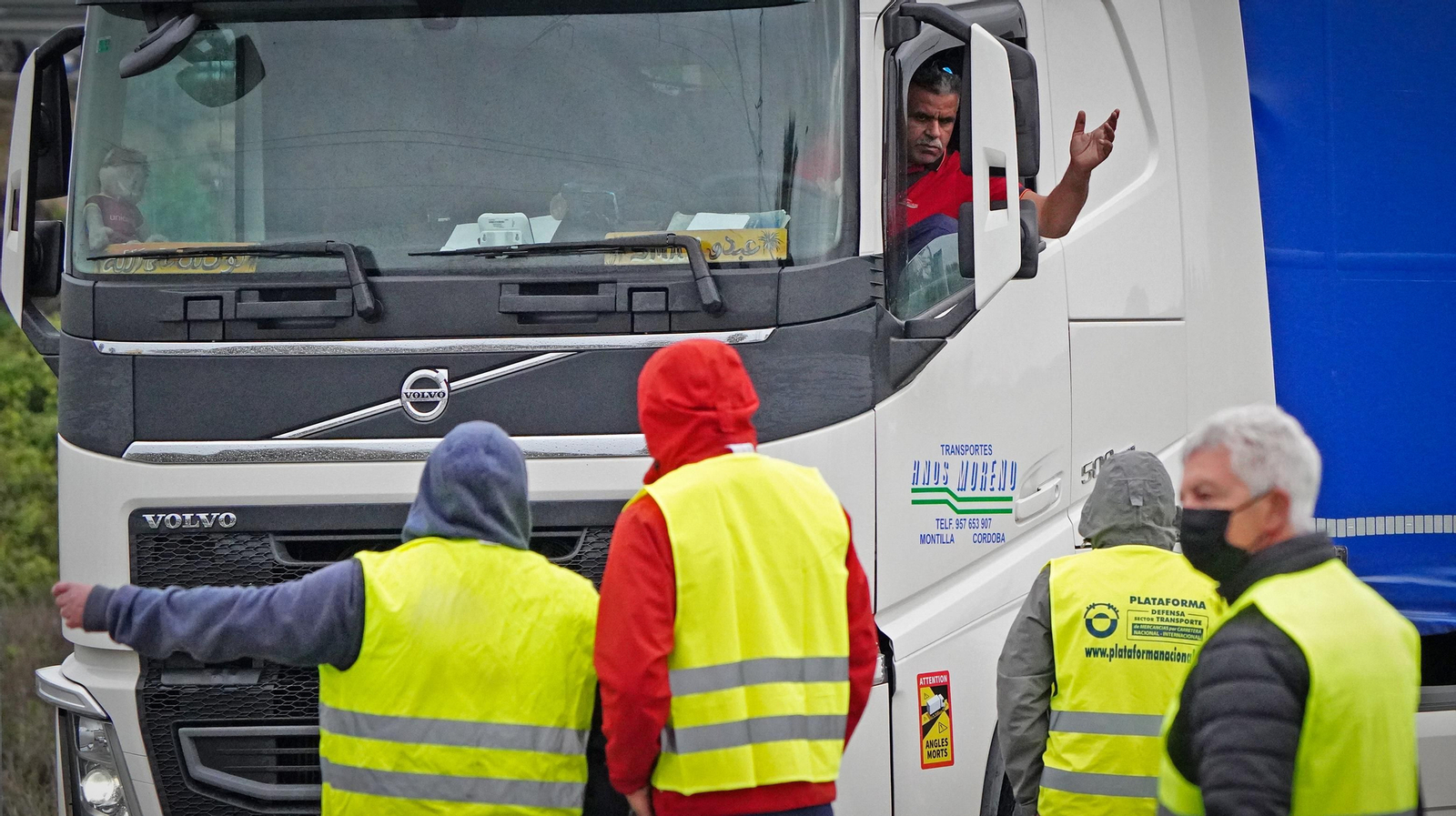 Segundo día de huelga del transporte en Jerez
